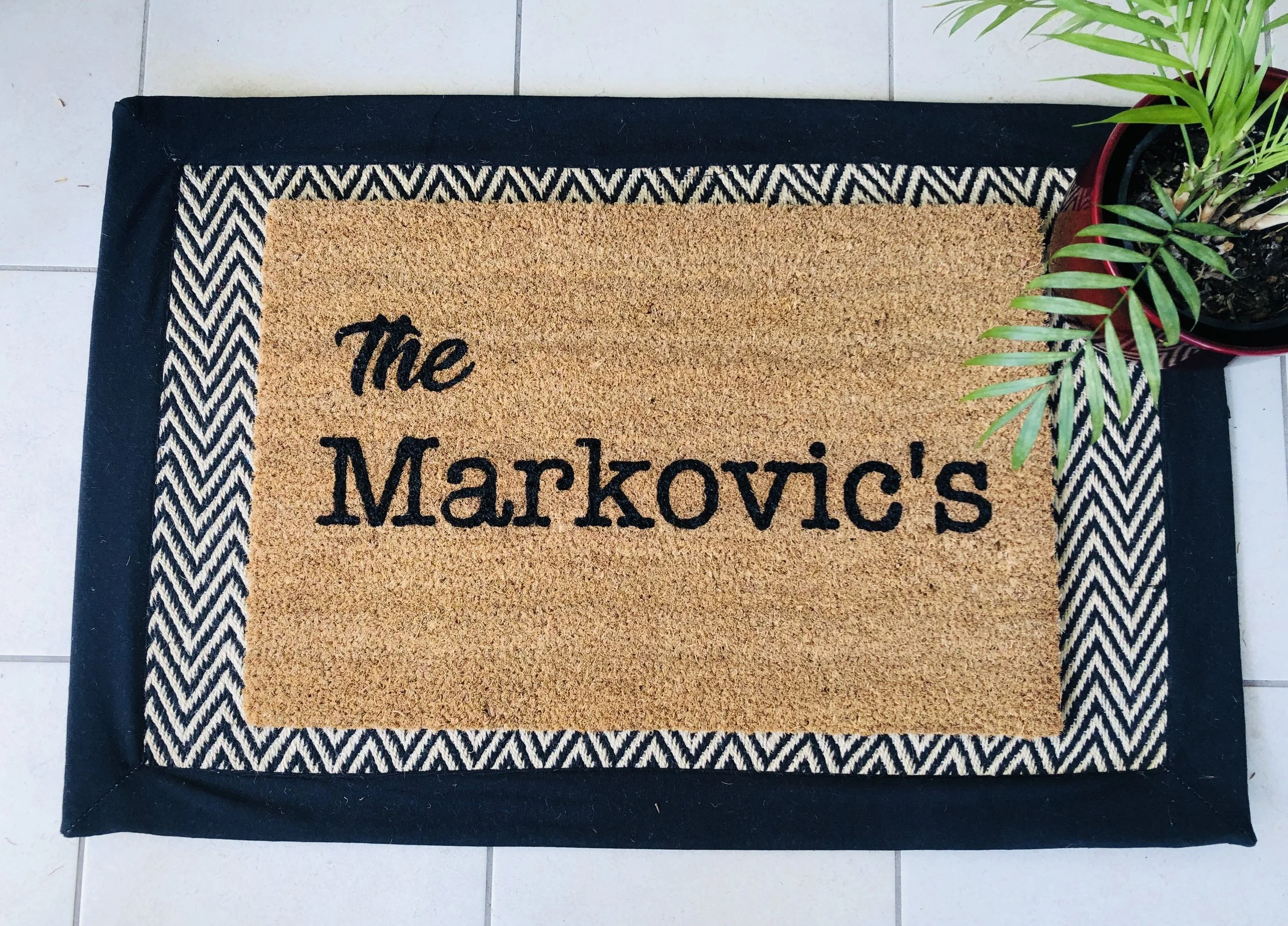 The Unexpected Gift Everyone Uses: Why Personalised Doormats Make People Smile