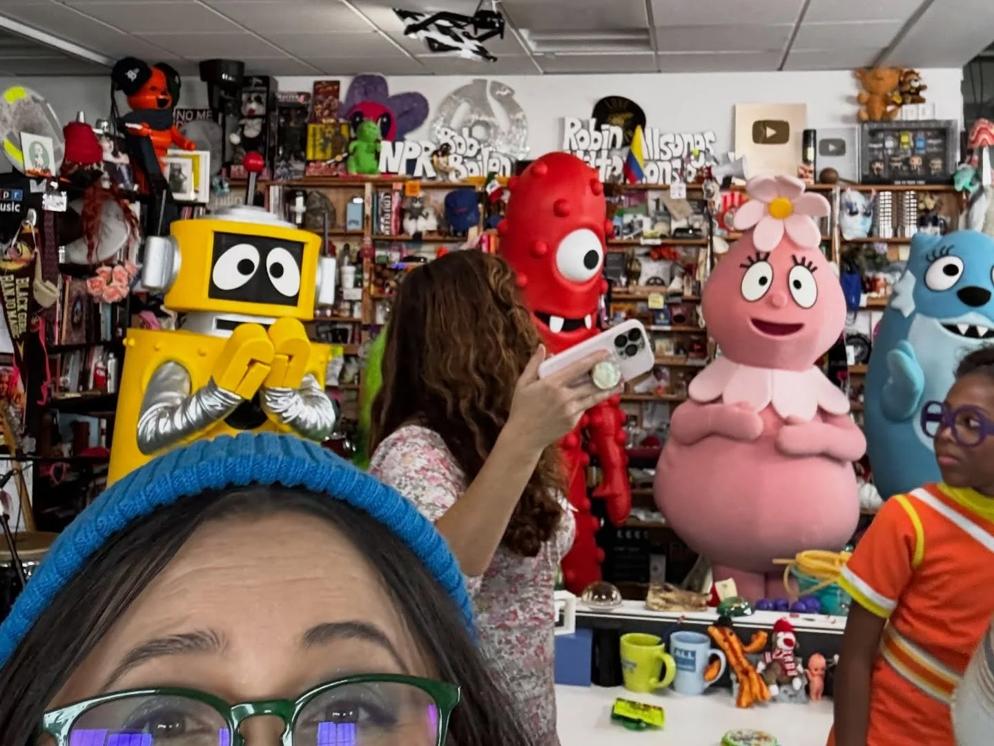 My 2025 recap in no particular order.

In 2025 I:
I made lots of new friends
Said goodbye to a few important ones
Took more classes than I can think of
Heard my voice singing at Coachella and NPRs Tiny Desk 
Lots of delicious meals
Learned basic engi