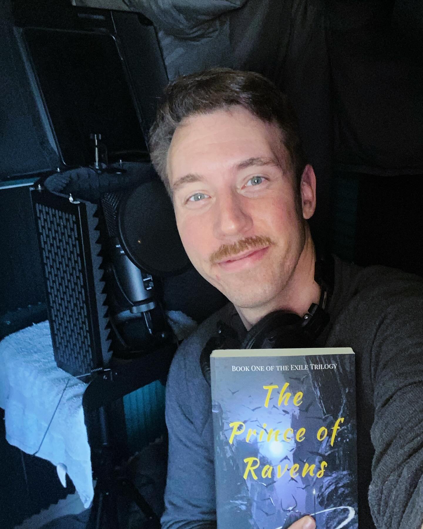 12 chapters recorded&mdash;halfway there! #writing #audiobook