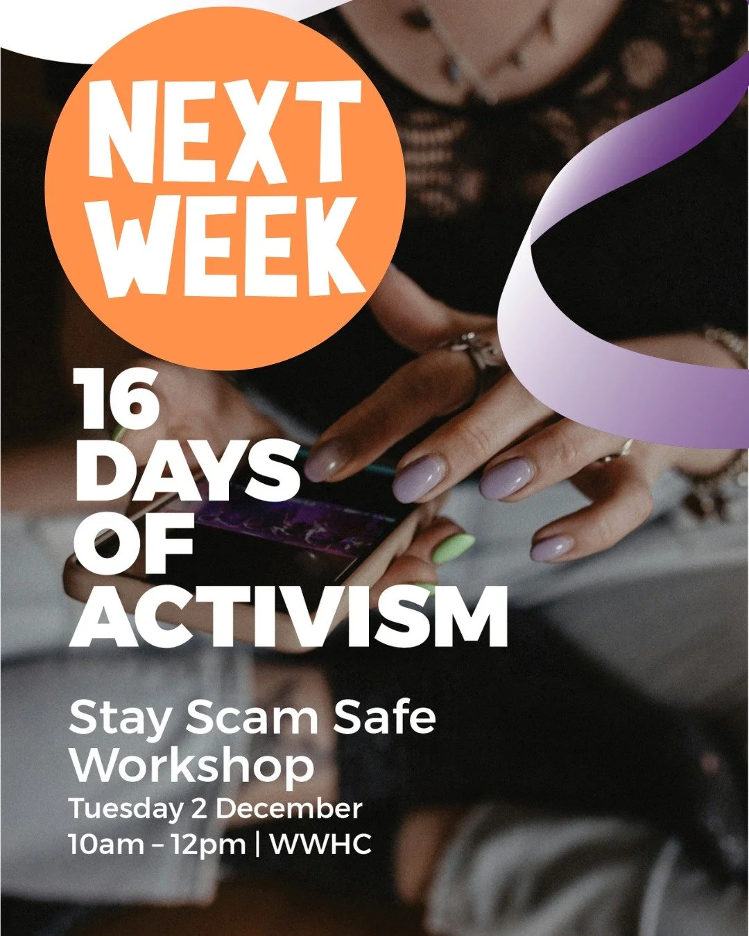 Next week we&rsquo;re hosting Stay Scam Safe, a free and supportive session with Hume Bank&rsquo;s financial crime team.

Learn how to recognise scams that increasingly target women and what to do to keep yourself safe online and in daily life.

Wome