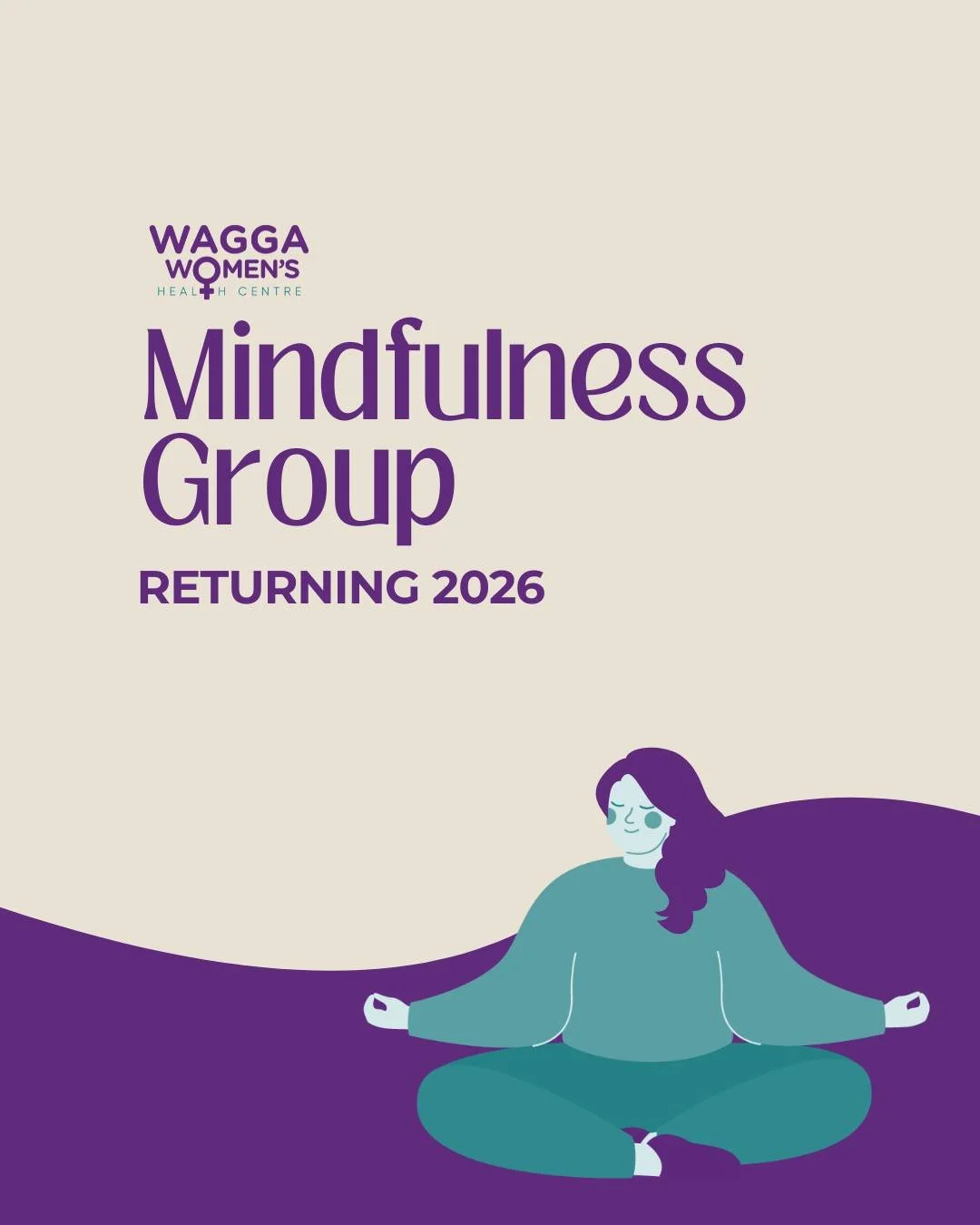 Update: Mindfulness Class
There will be no Mindfulness class this evening. This program has now wrapped up for the term and will return in 2026.

Thank you to everyone who joined us this year &mdash; we loved having you in the group. 💜