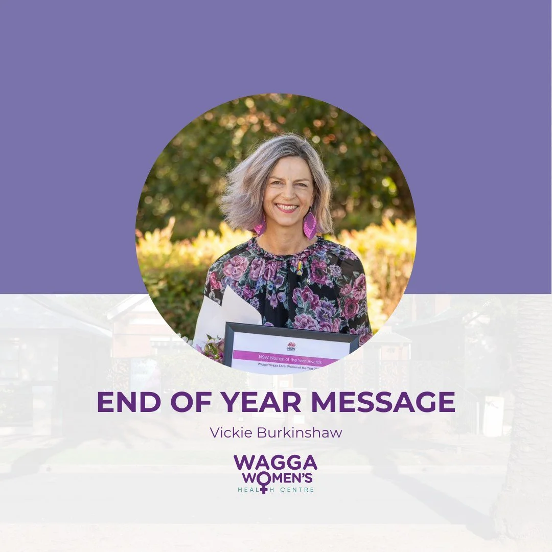 💜End of Year Message 💜

"This year has asked a great deal of us.

We have grieved deeply for our friend and colleague Laura Johnston, for the women whose lives continue to be taken by violence, and for the horror of the Bondi massacre that sho