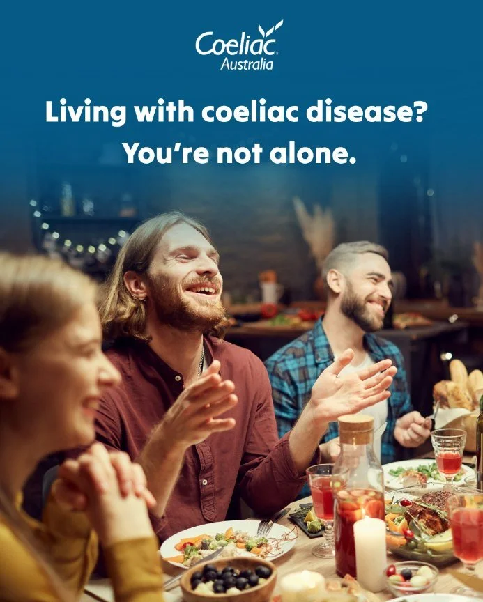 Coeliac Awareness Week | 13 &ndash; 20 March 

Coeliac disease affects around 1 in 70 Australians, yet approximately 80% remain undiagnosed. This immune-based condition, triggered by gluten, damages the small intestine and causes systemic inflammatio