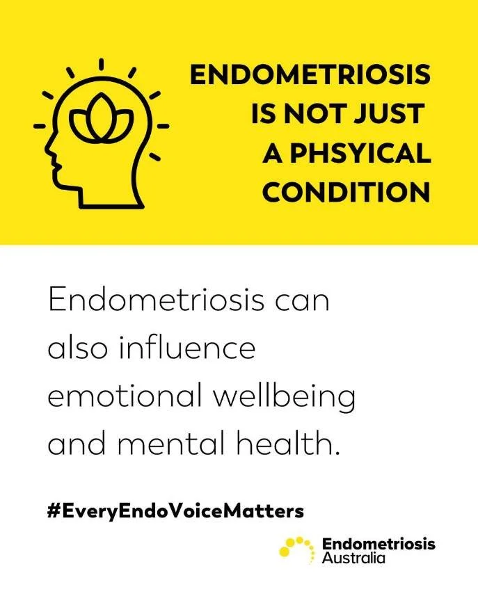 What is Endometriosis? 
Endometriosis is a long term condition where tissue similar to the lining of the uterus grows outside the uterus causing pain and inflammation. In Australia, endometriosis affects 1 in 7 women.

Where can it grow?
Endometriosi