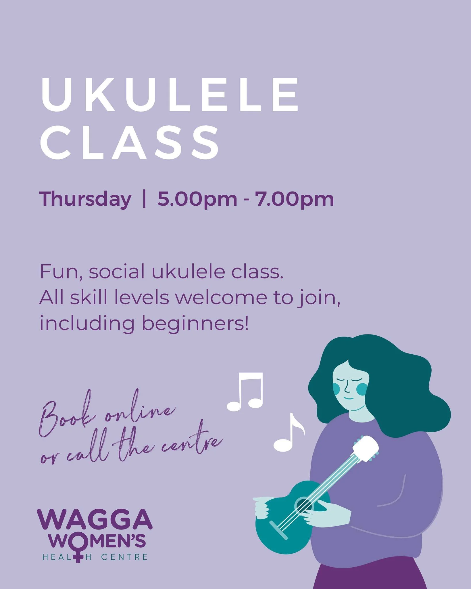 UKULELE🎶
Join us for a fun and social Ukulele Class &ndash; perfect for beginners, seasoned strummers, and everyone in between!

Join us for a fun and social Ukulele Class &ndash; perfect for beginners, seasoned strummers, and everyone in between! 
