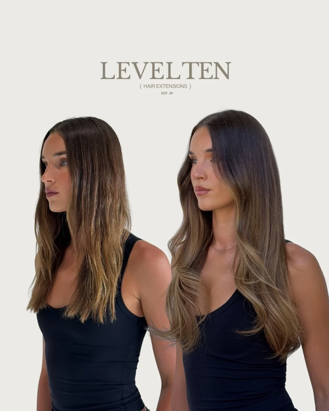 A before and after &mdash; done thoughtfully.

Length and fullness added in a way that still feels like her.
Nothing dramatic for the sake of it.
Just better balance, softer movement, and hair that fits more easily into everyday life.

This is what h