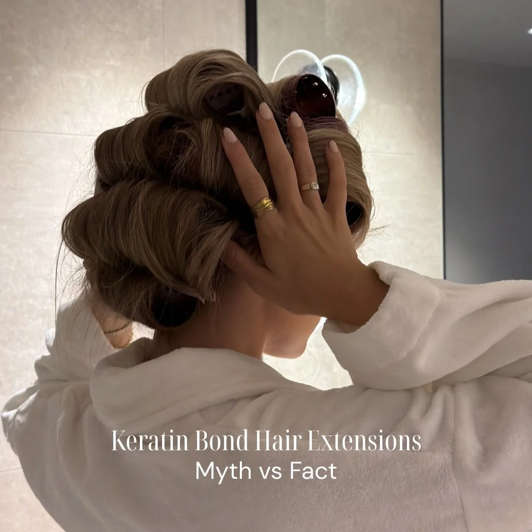 Busting some common myths around Keratin Bond extensions 💥
What myth do you think is the most common? 

#extensions #hairextensions #extensionmyth #hairextensioneducation