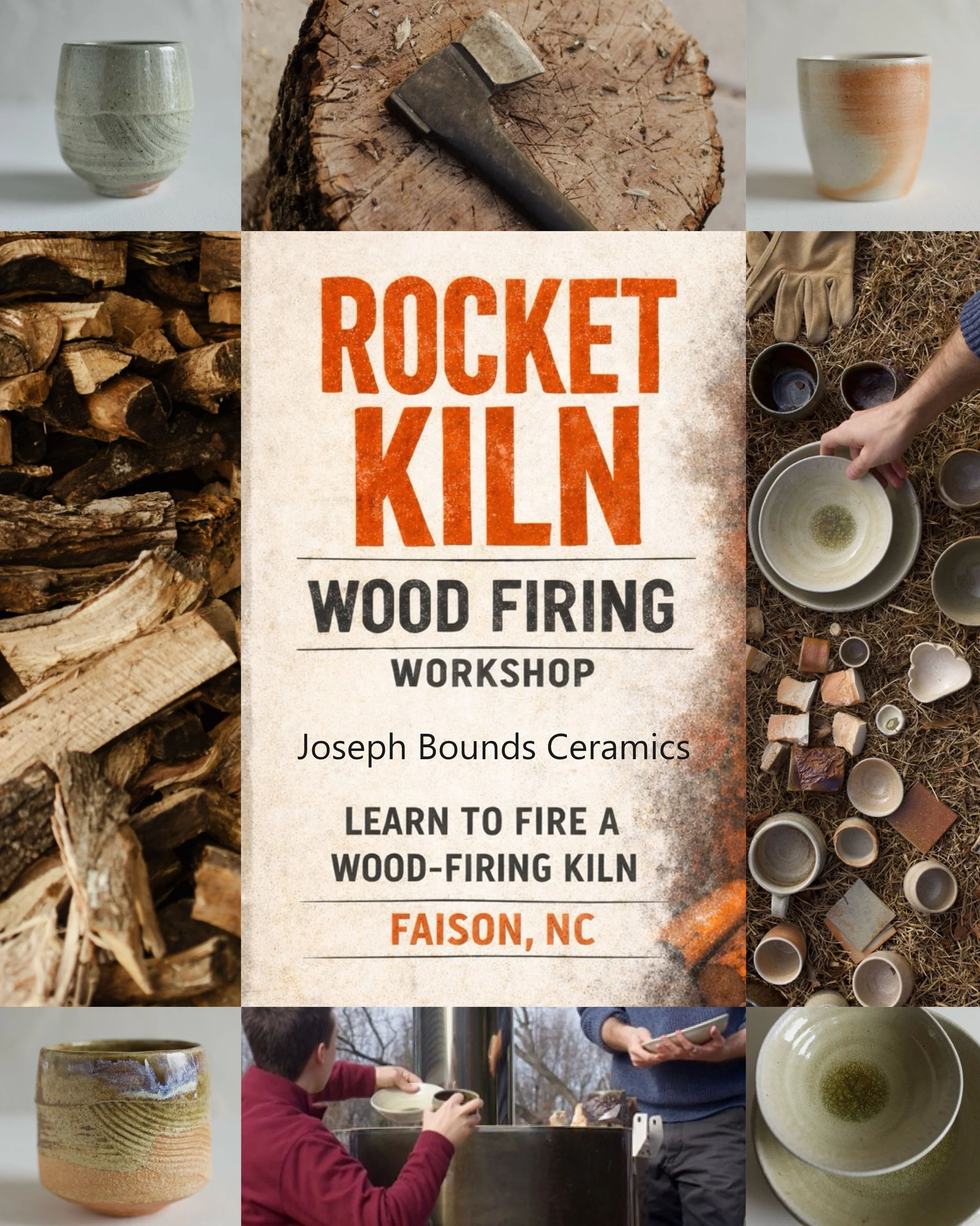 Wood Firing - Rocket Kiln - Saturday, Feb. 21, 2026