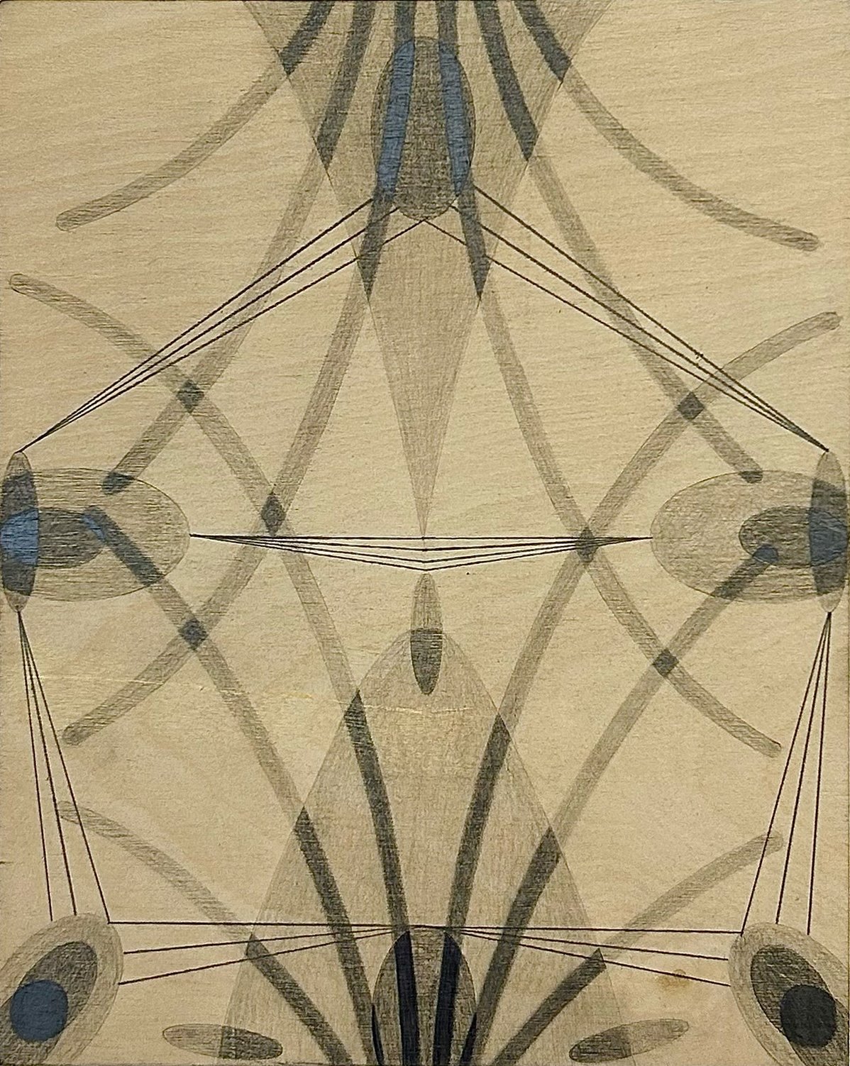 #3, graphite on wood, 8 x 10", 2026