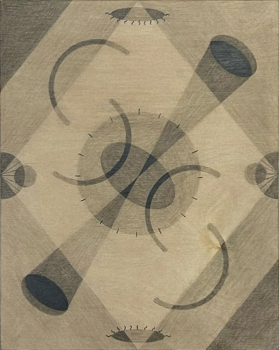 #2, graphite on wood, 8 x 10", 2026