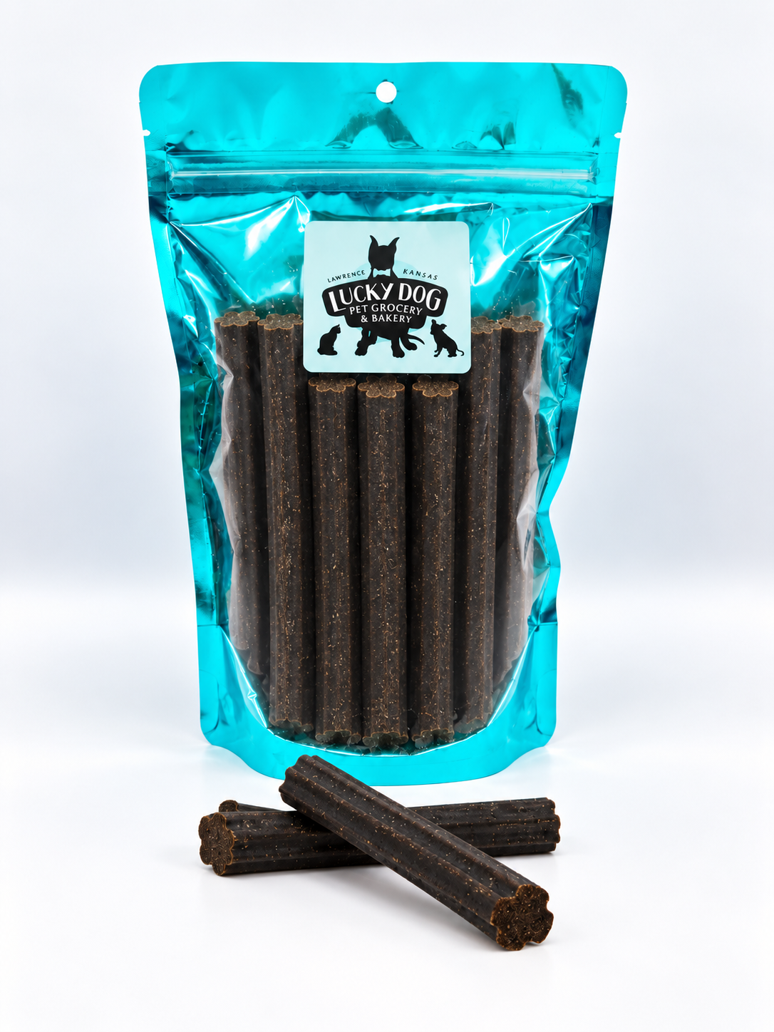 Lucky Dog Drummies Peanut Butter & Carob  10 pk