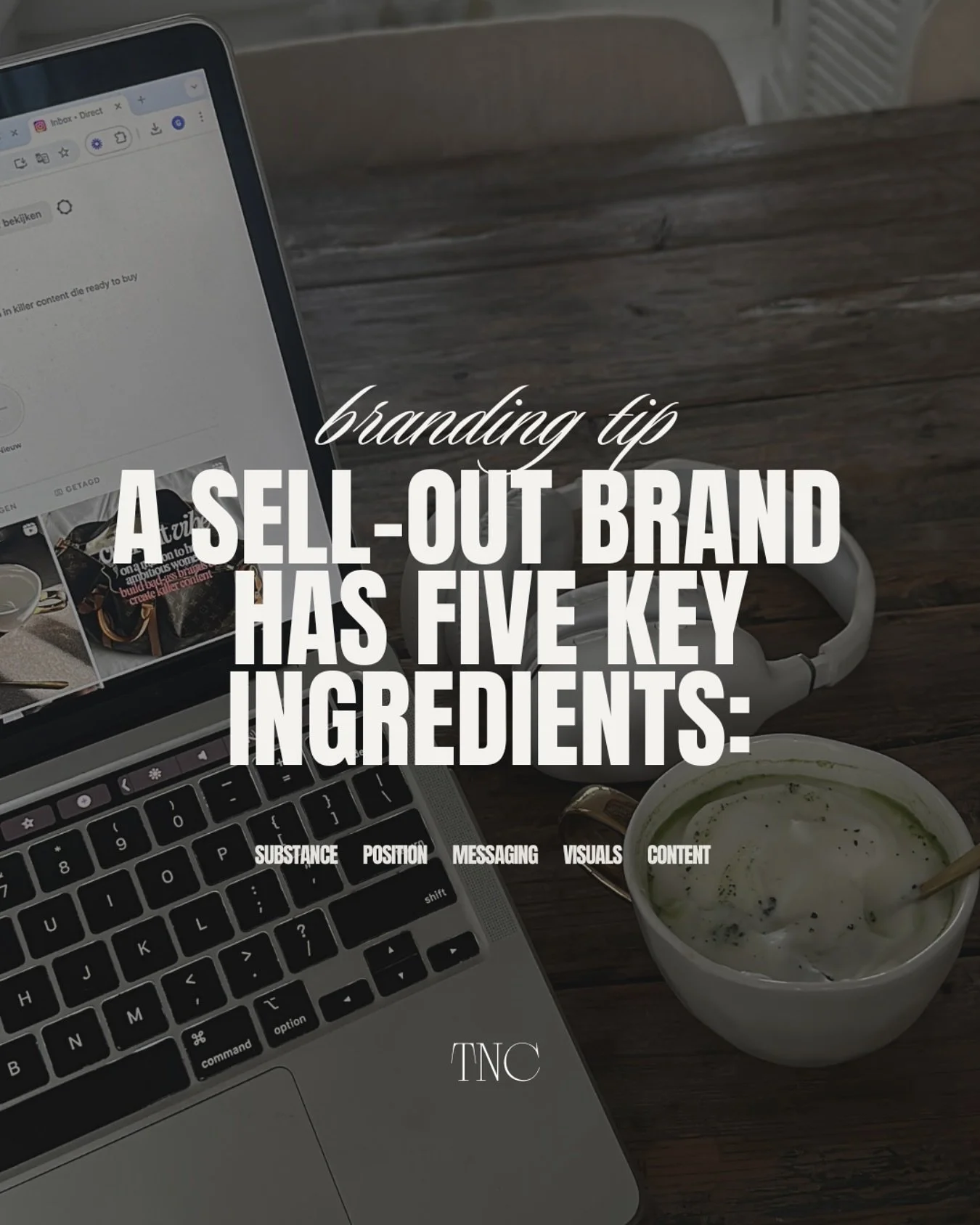 A sell-out brand isn’t built on luck—it’s built on intention. π‘β¨
The secret? These five key ingredients: substance, messaging, content, visuals, and positioning.
Miss one, and your brand feels off. Nail them all? You create a bra