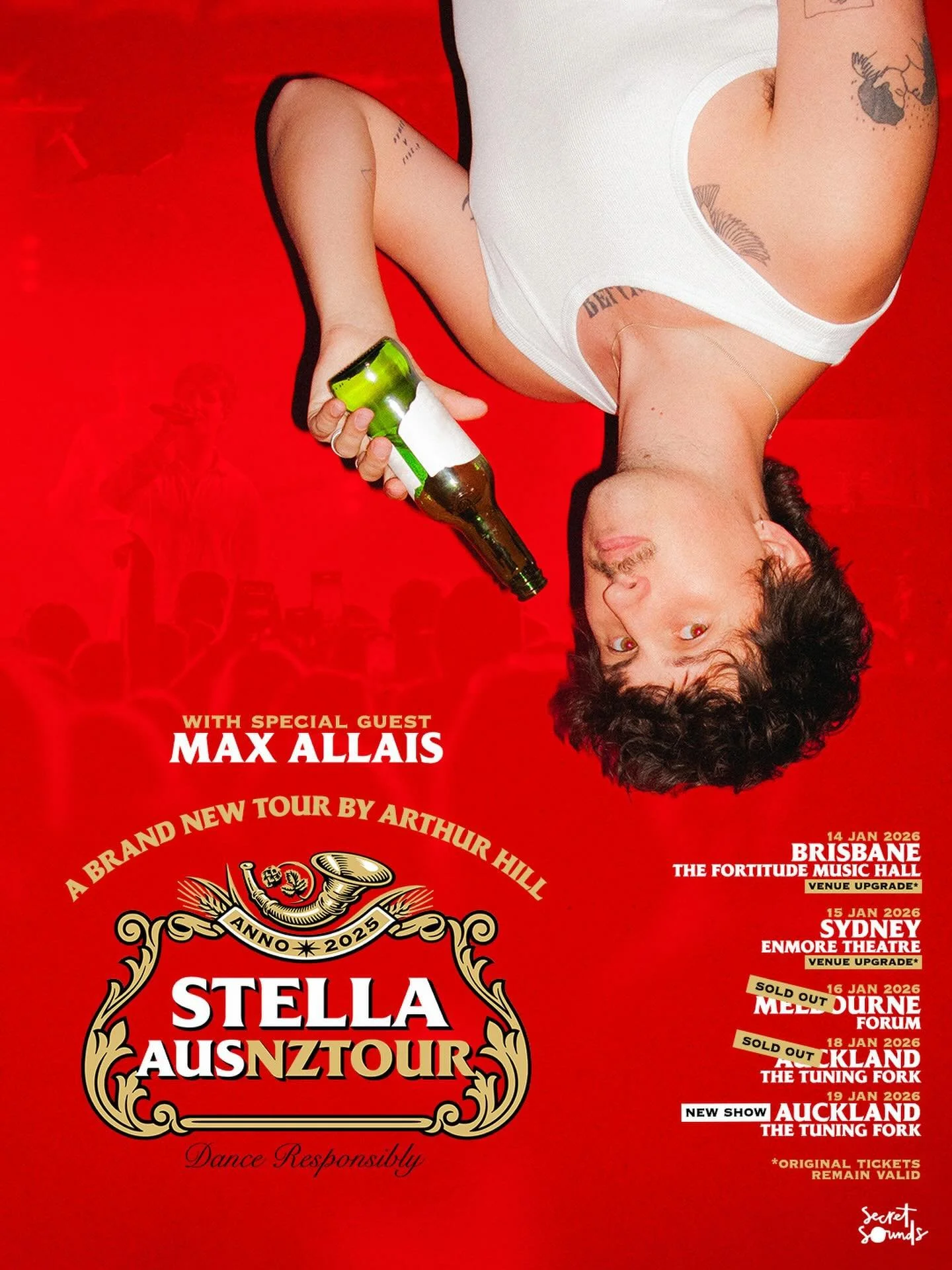 &lsquo;Wherever You Go&rsquo; - new @maxallais out THIS Friday Jan 2nd. Co-written &amp; Produced by @gabe_yaron 
Then Max joins @arthurnfhill on tour in Australia and NZ from Jan 14th!