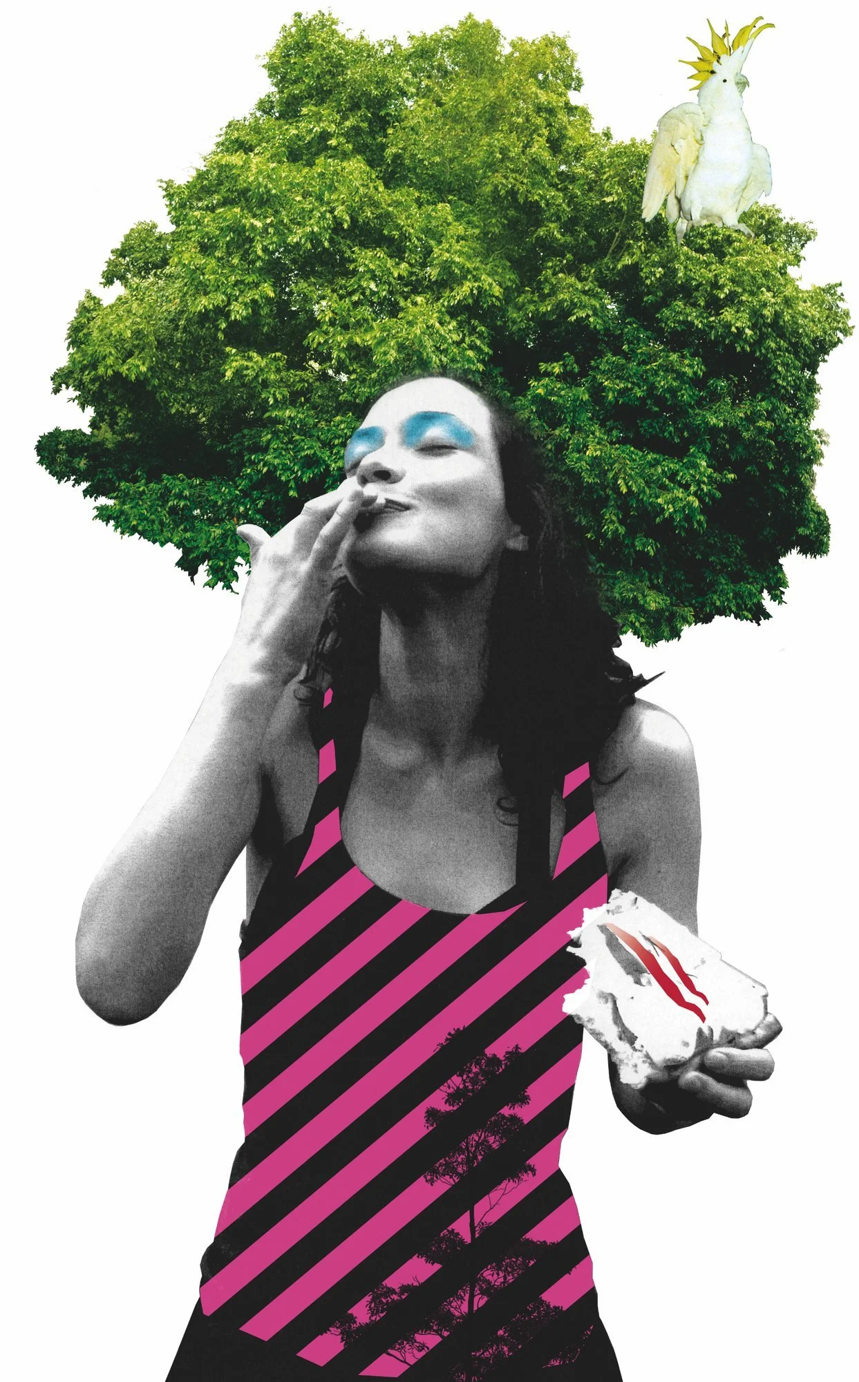 Moonlight Cinema Tree People illustration by Melbourne artist Darren Henderson, designed by Andrew Ashton