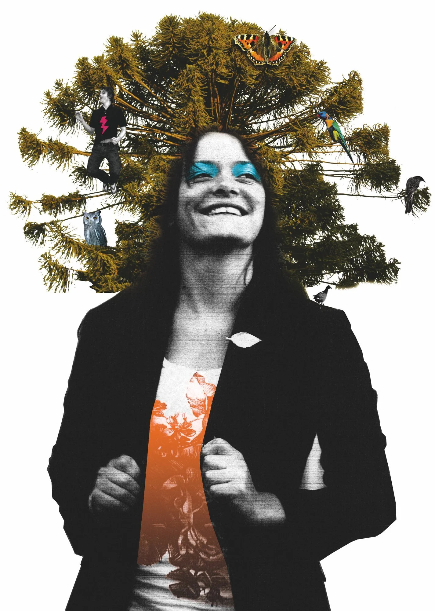 Moonlight Cinema Tree People illustration by Melbourne artist Darren Henderson, designed by Andrew Ashton