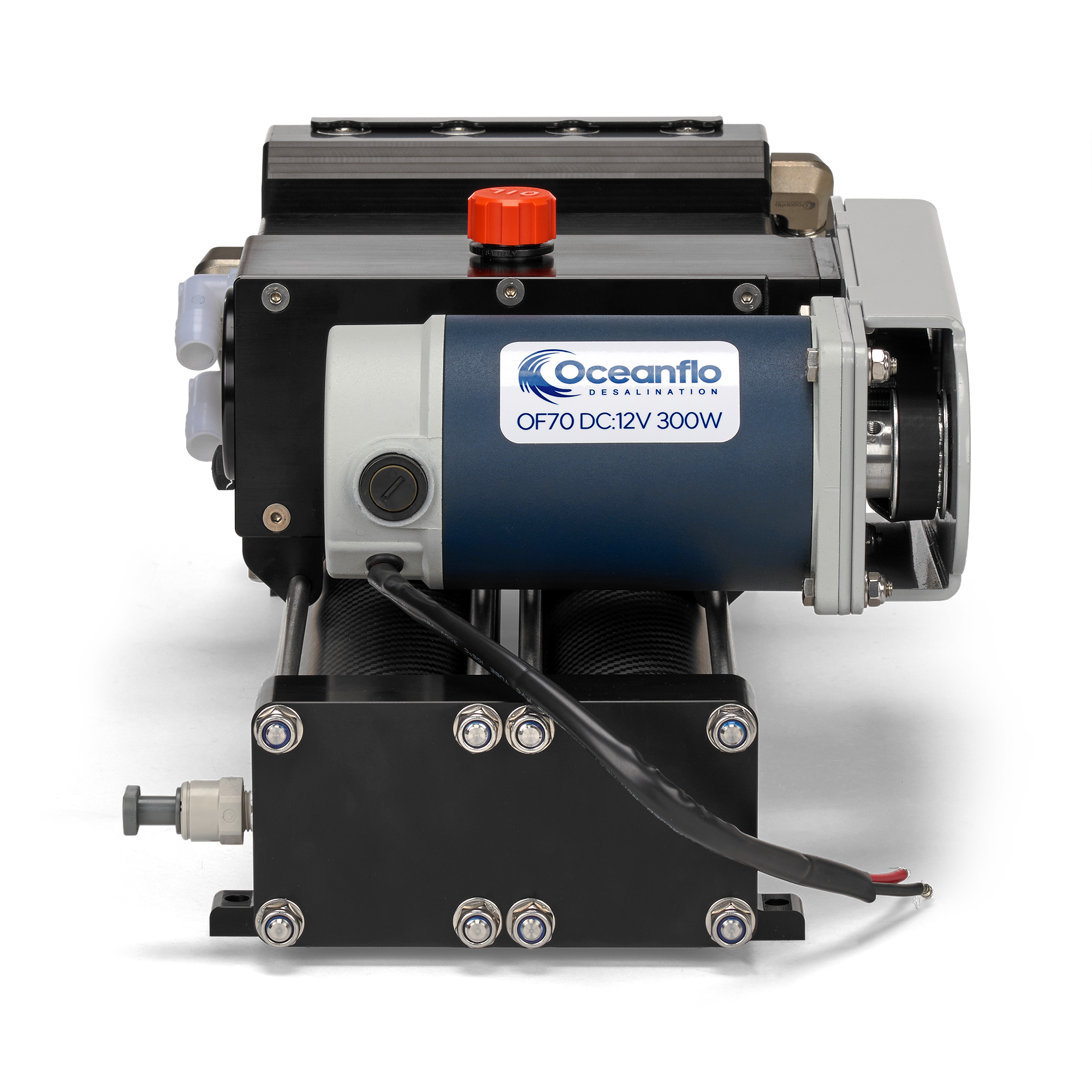 Oceanflo OF70A - Pump and Membrane Assembly End View