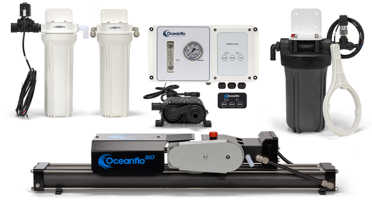 Oceanflo OF150A 150 L/h fully automatic DC watermaker kit