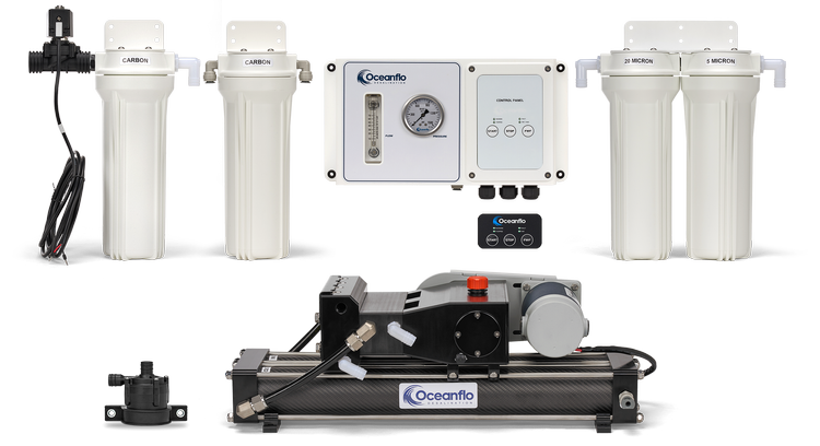 Oceanflo OF70A 70 L/h fully automatic DC watermaker kit