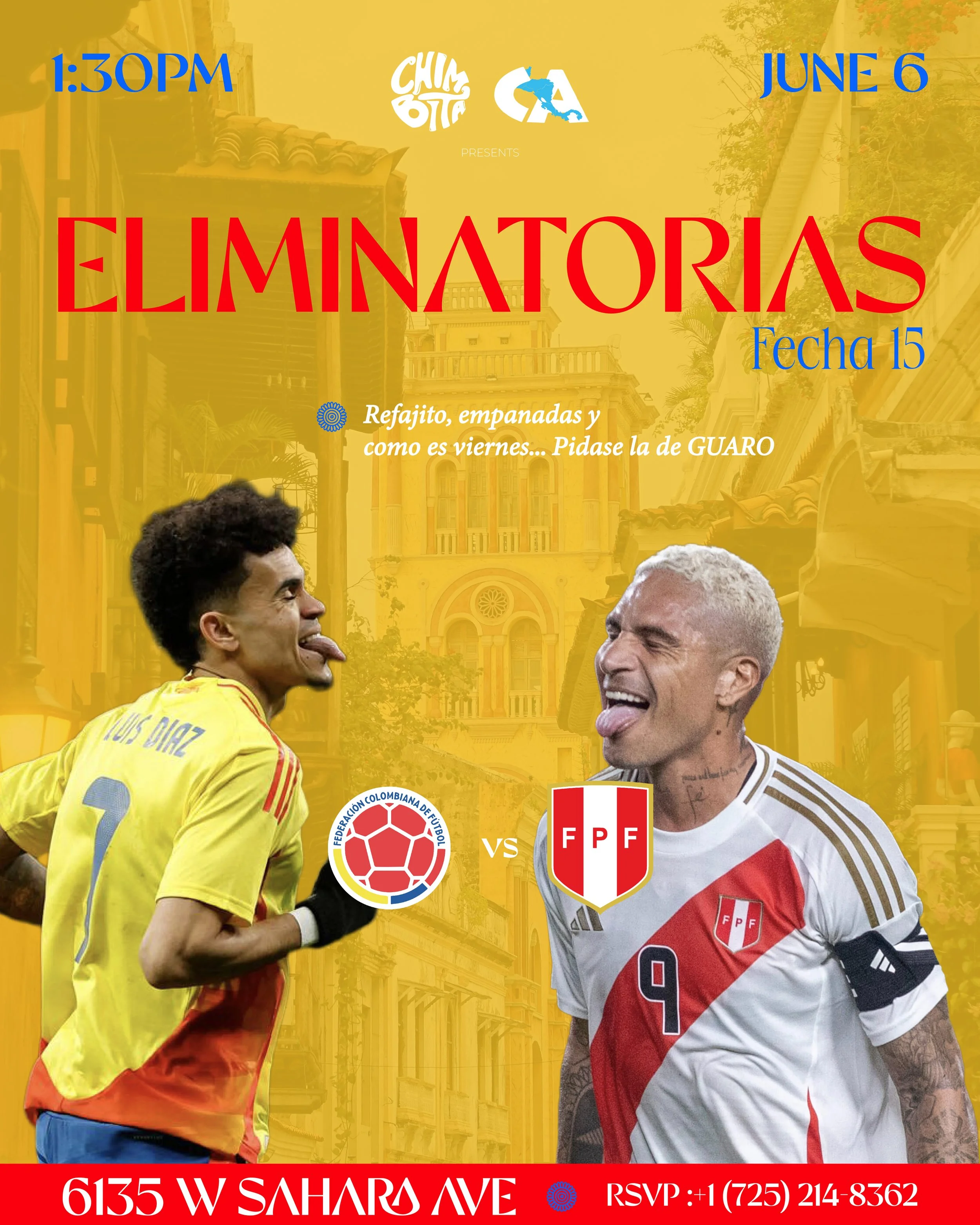 Colombia vs Peru. Eliminatorias (Fecha 15)