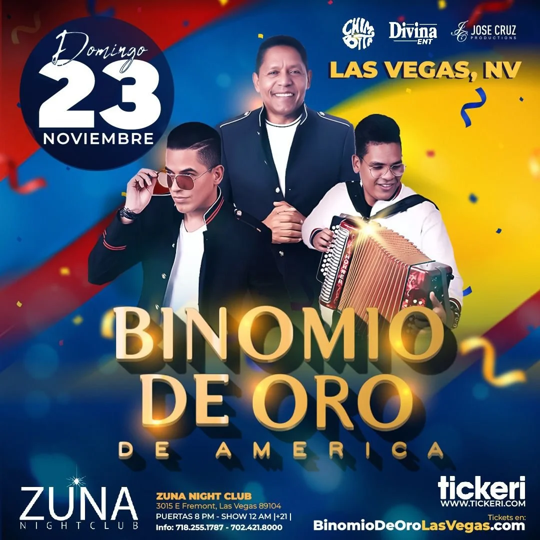 Binomio de Oro en Las Vegas