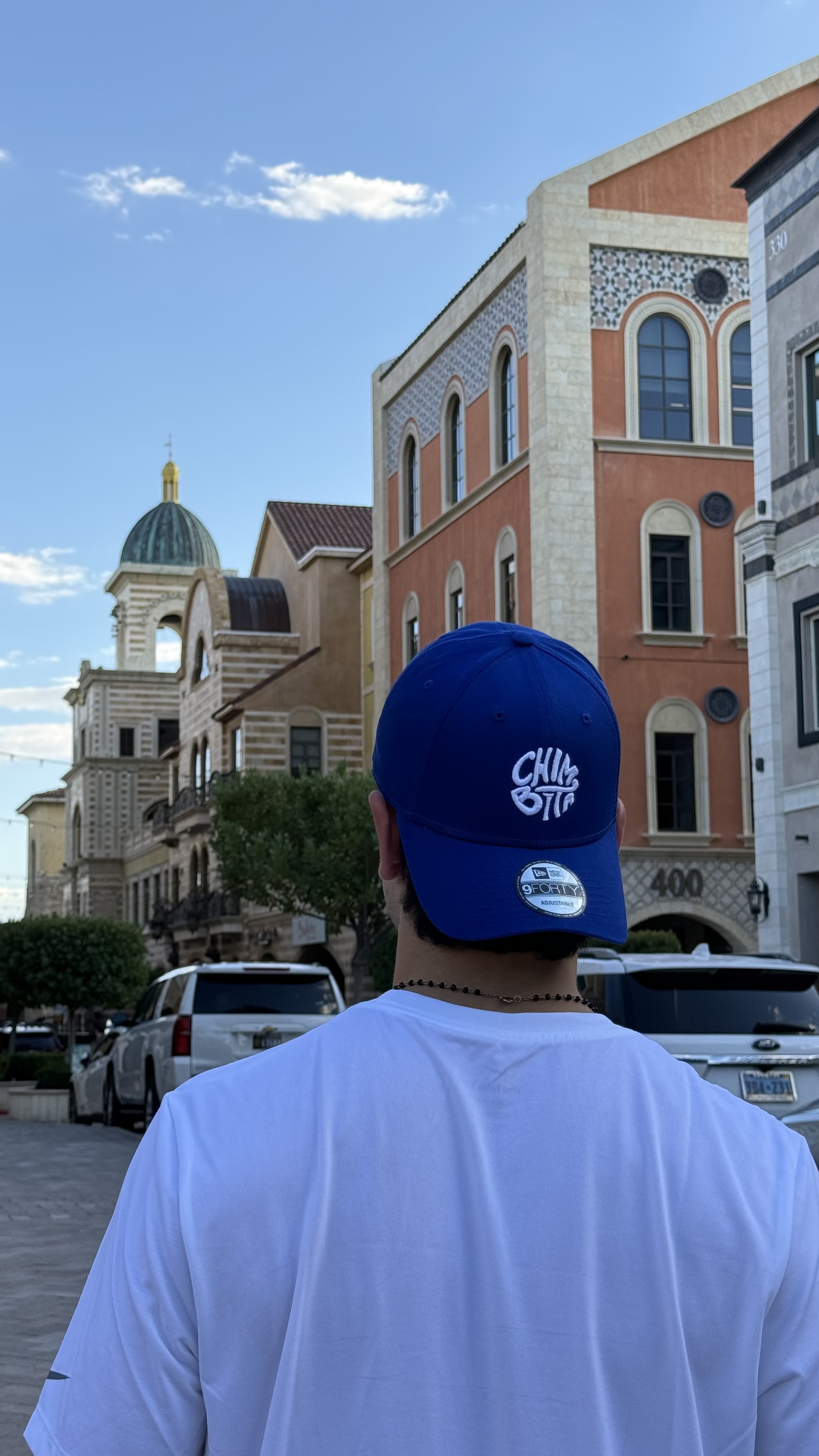 Chimbita Cap 9FORTY (Blue/White Logo)