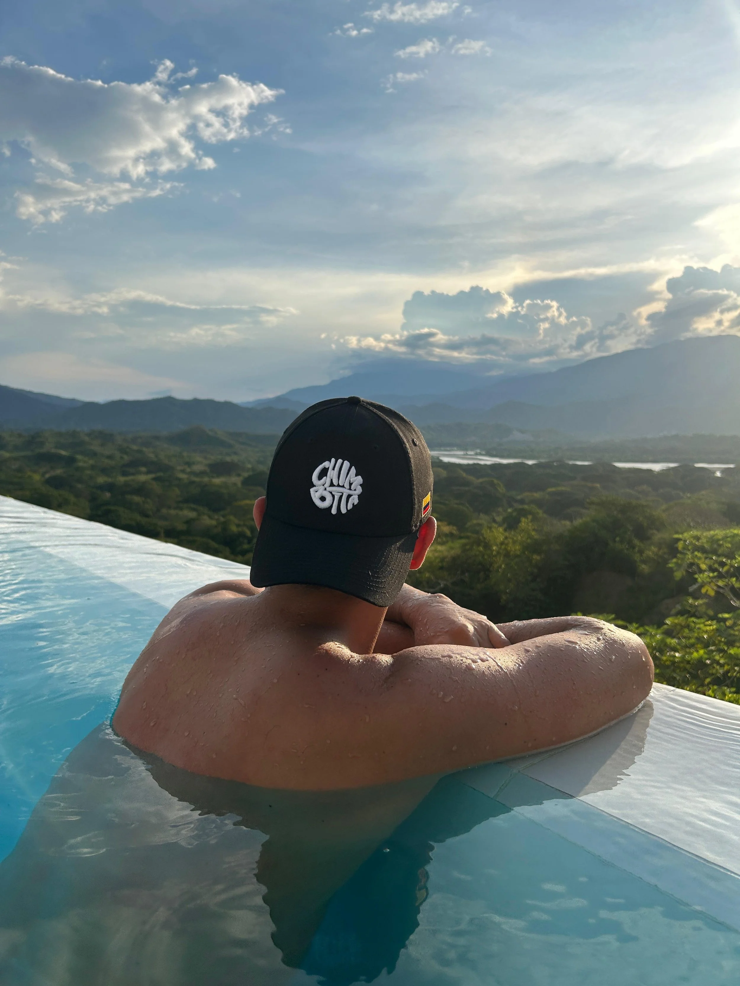 Chimbita Cap 9FORTY (Black/White Logo)