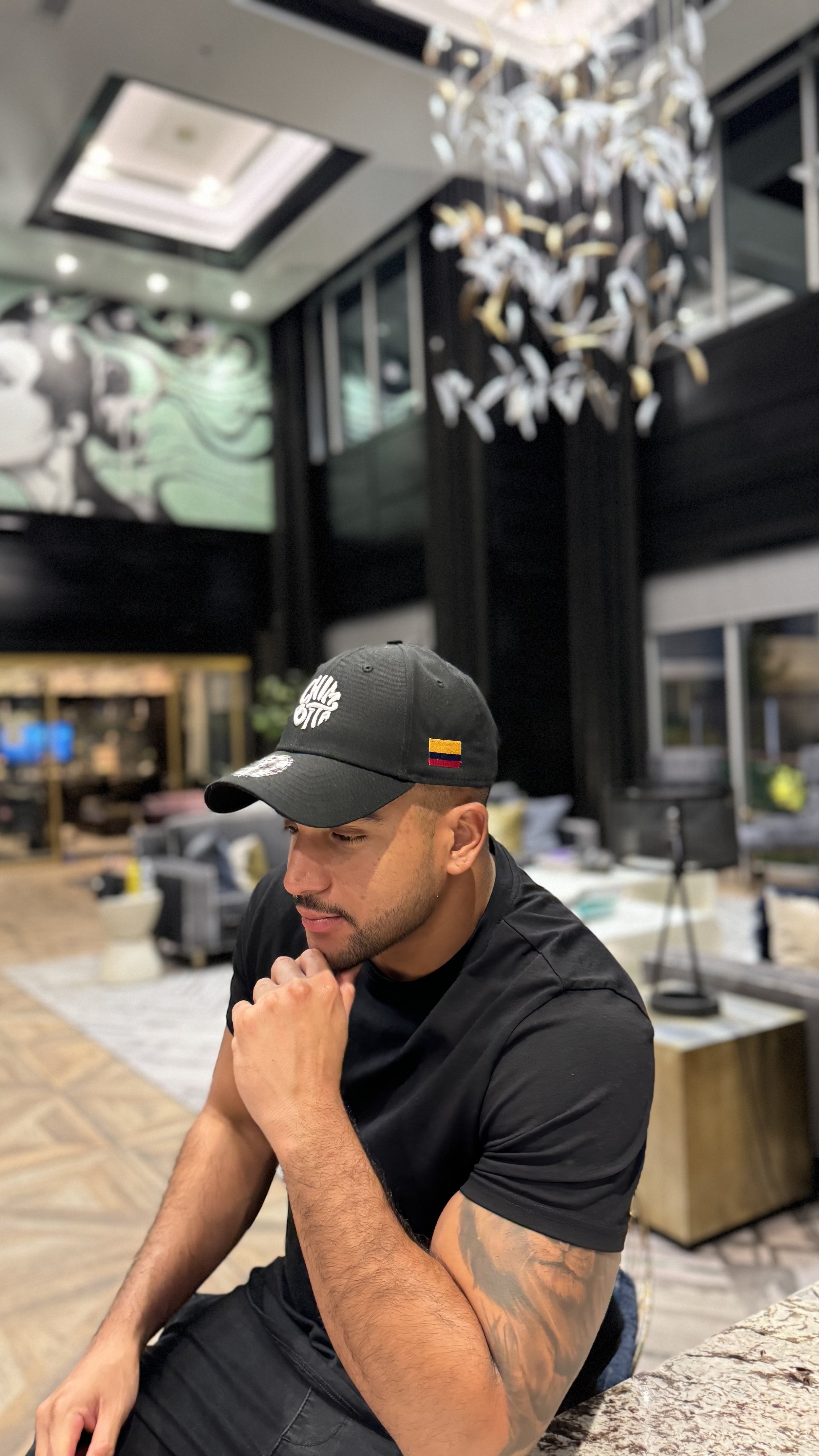 Chimbita Cap 9FORTY (Black/White Logo)
