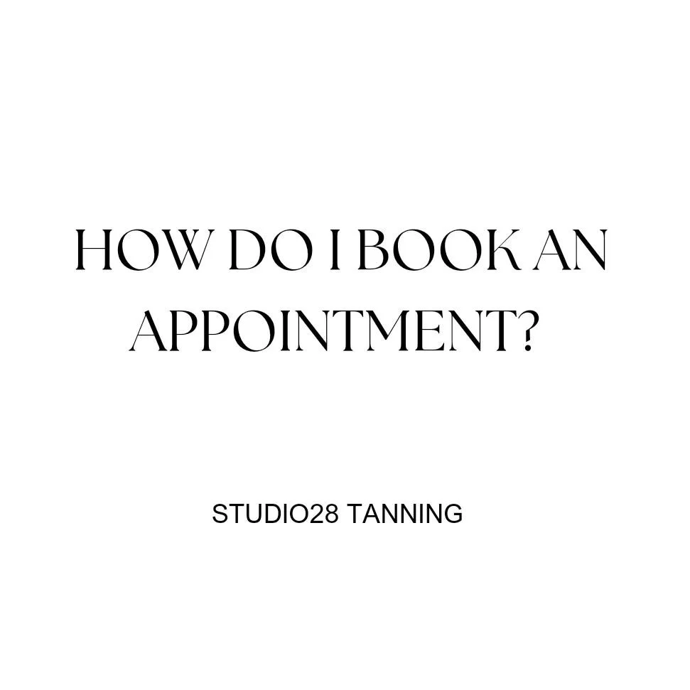 To schedule your Spray Tan appointments, please follow these steps:

✨️For Studio Spray Tan Service:&nbsp;

1. Click, the booking link in my bio. Or Click the Book Now button. 
2. Click, book your appointment.
3. Choose either &quot;Studio Spray Tan&