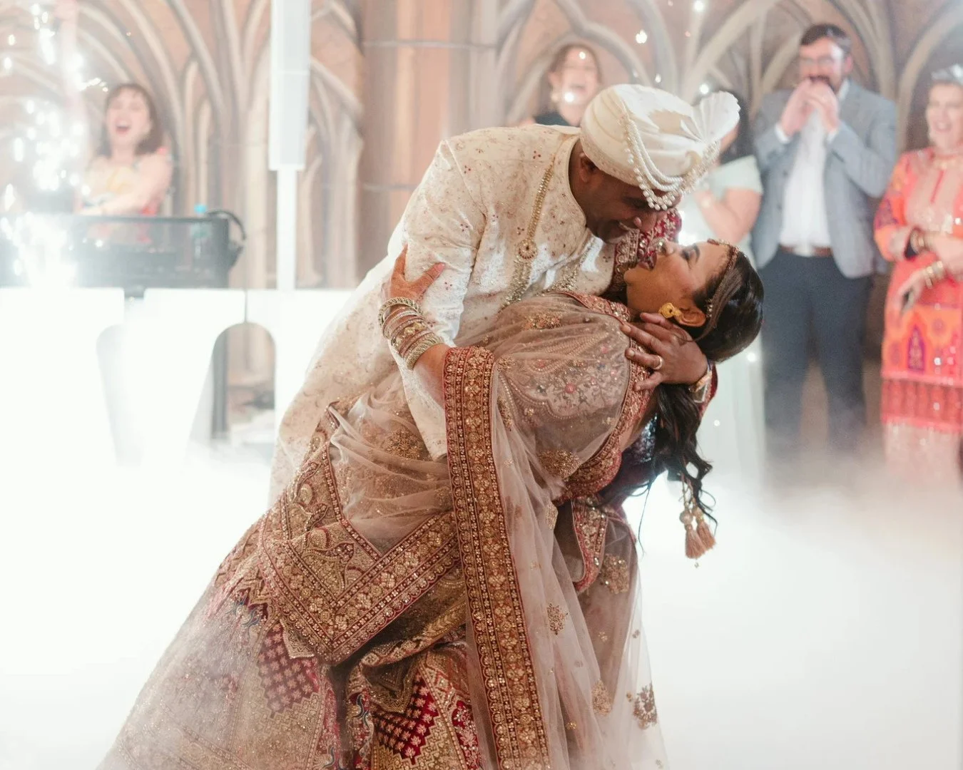 &ldquo;MAKE SOME NOISE FOR THE DESI BOYS&rdquo; &mdash; first shouted in Rajiv&rsquo;s son&rsquo;s surprise dancefloor set, now shouted in my bathroom mirror at least twice a week while I get ready. 🕺🏻🕺🏻🕺🏻⁠
⁠
.⁠
⁠
When Rajiv first called me abo