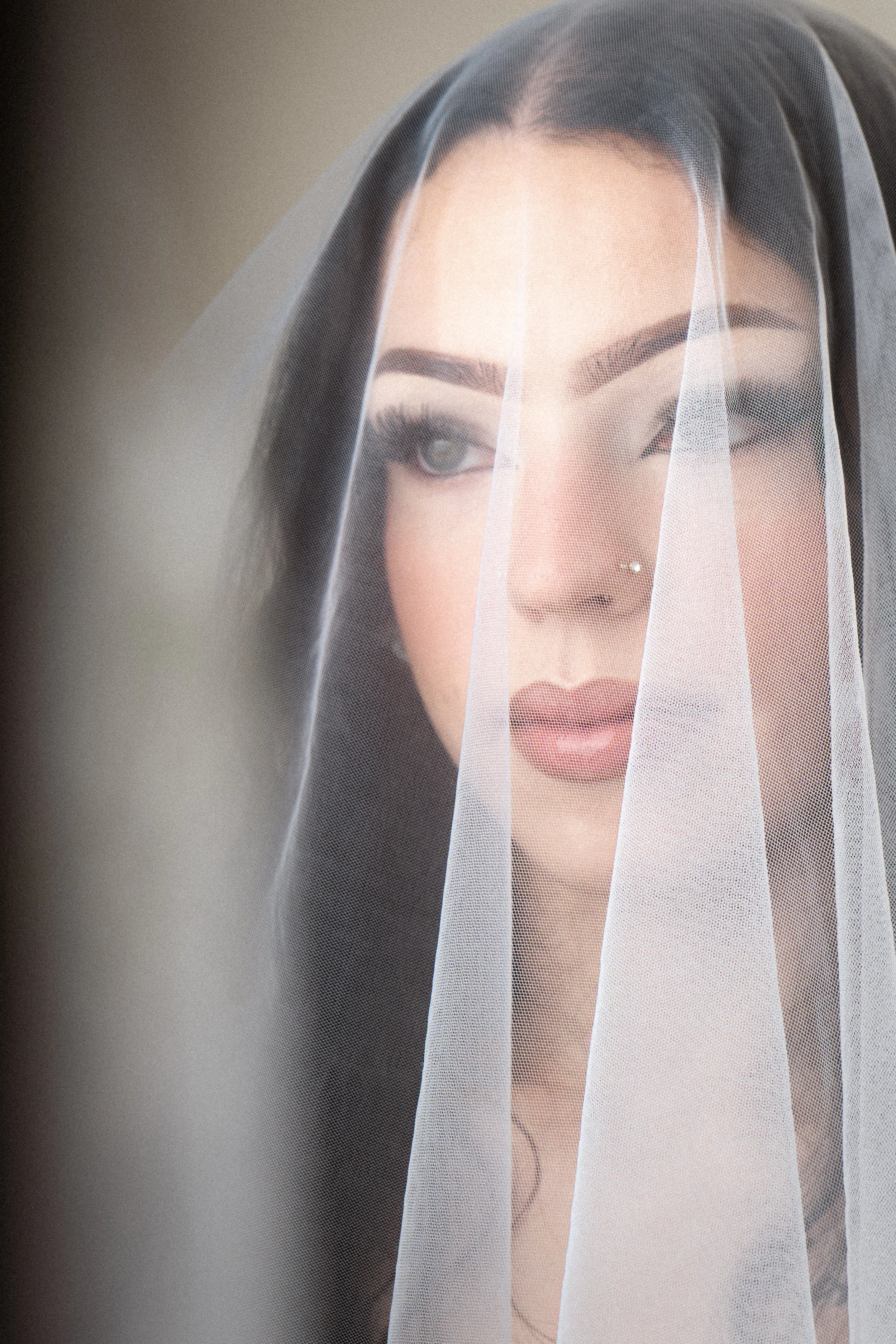 bridal fashion portrait photographed by Graei Portrait in Ireland 