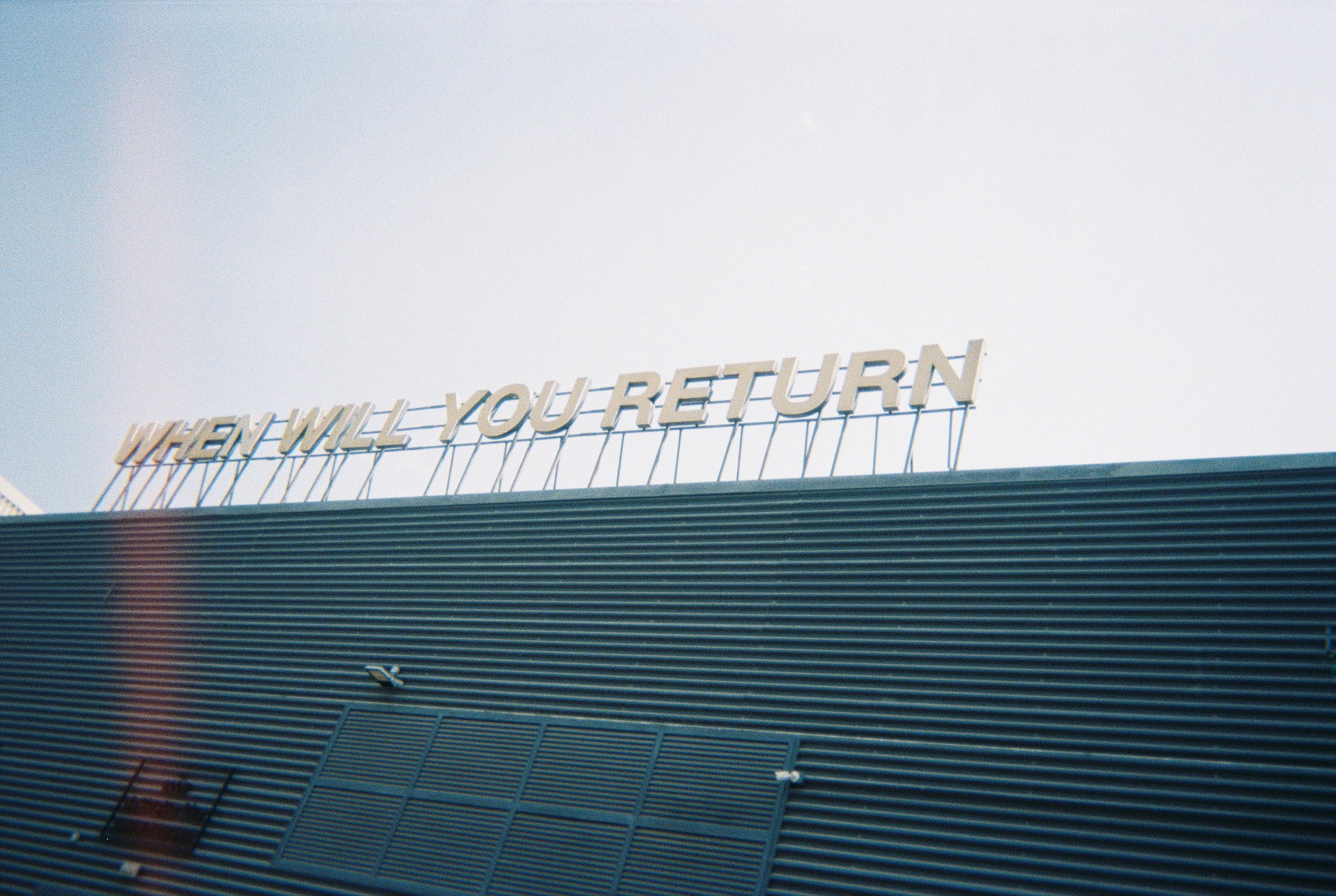 I have questions #2. Dubai, 2024. Disposable Camera.