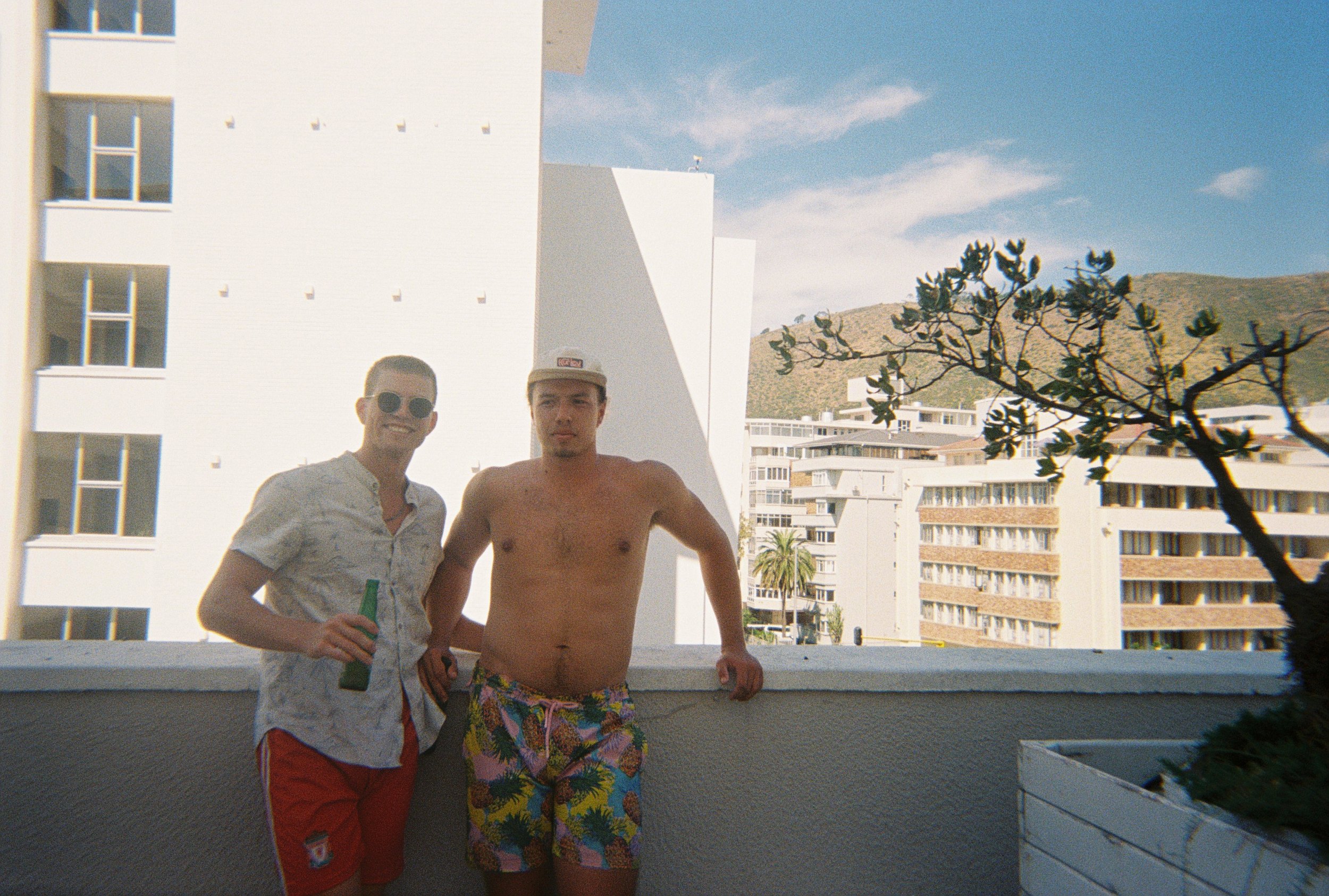 Bros/homies. Cape Town, 2023. Disposable Camera.
