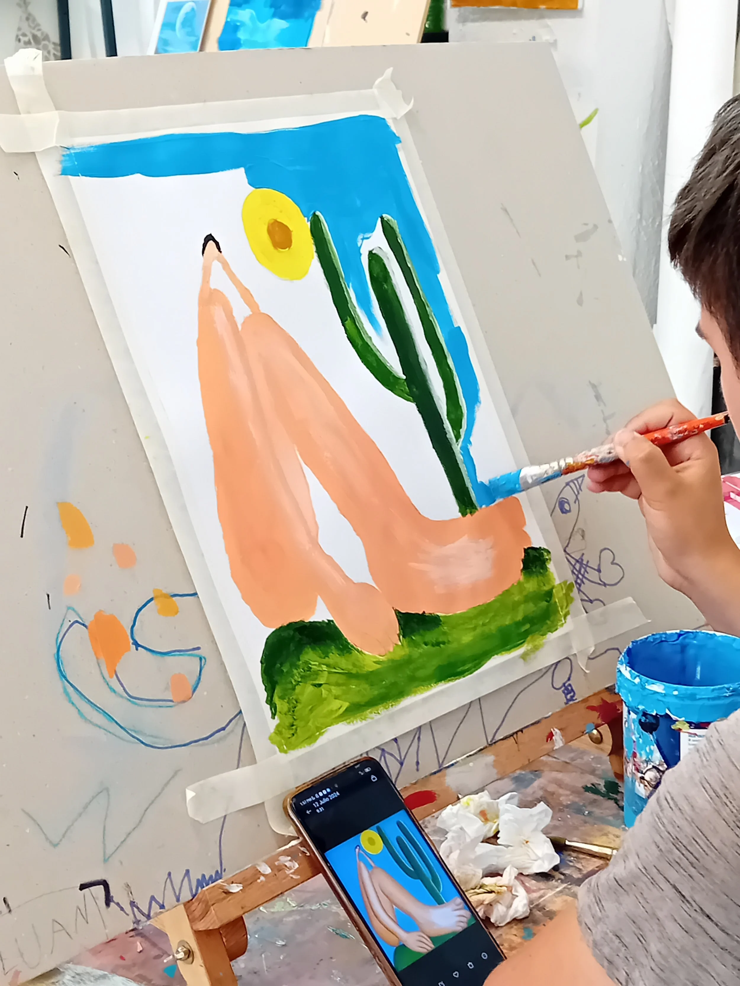 Curso anual Munari II Pintura