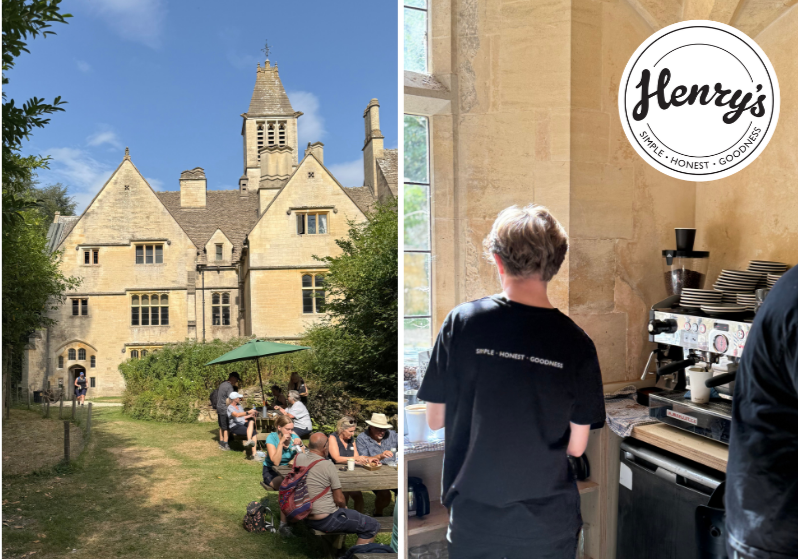 Our first walk sponsor - Henry’s Bakehouse at Woodchester