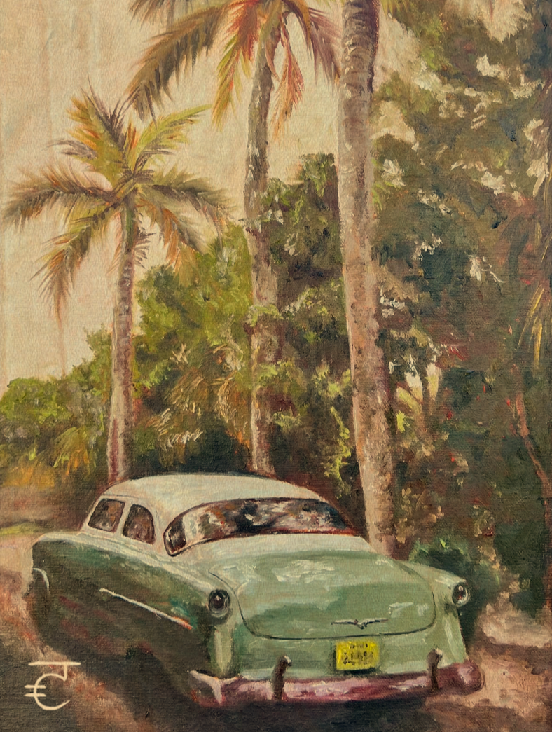 Classic Oasis Postcard Print