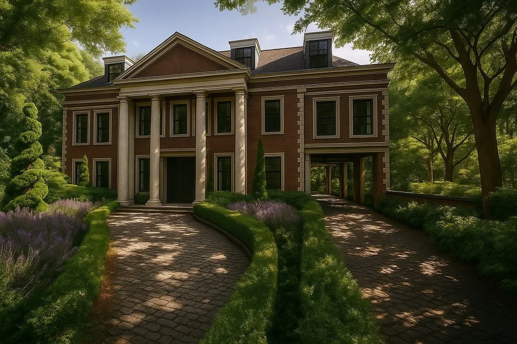 Step into a world of refined living in our newest North London showcase. ✨ 

Today, we&rsquo;re spotlighting the front block&mdash;a masterpiece where neoclassical sophistication meets modern Georgian allure. Think grand columns, elegant window detai