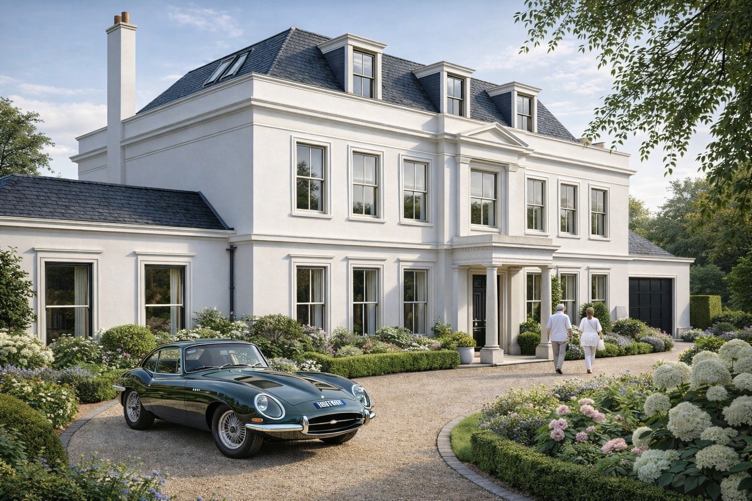 We're thrilled to unveil plans for an exquisite 7,200 sqft Neo-Georgian mansion in the prestigious Mill Hill. 

This is more than just a new build; it's an opportunity to create a home of exceptional architectural quality, perfectly befitting its sur
