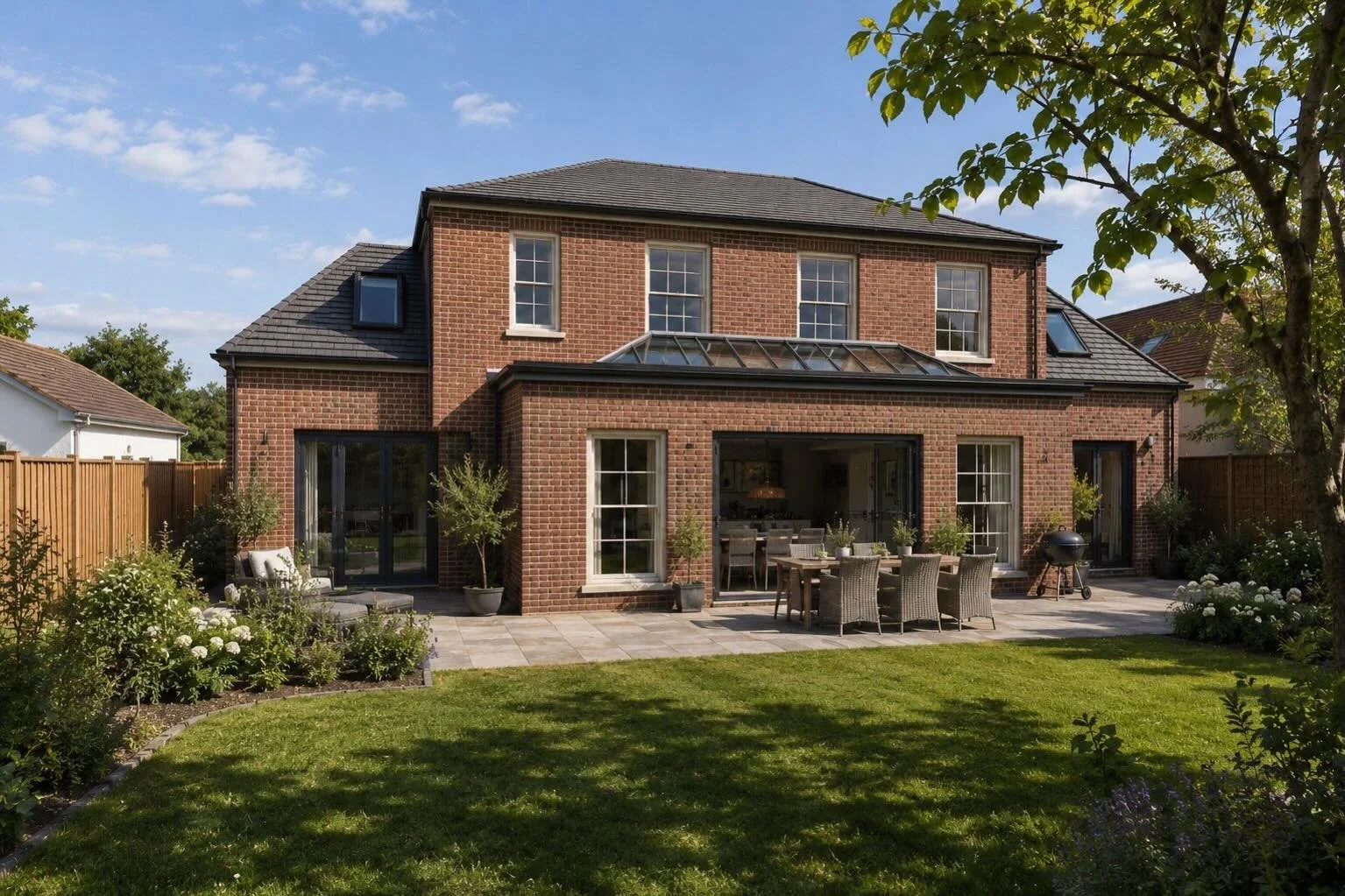The best extensions don&rsquo;t look like &ldquo;extra space.&rdquo;
They feel like the home was always meant to be this way.

This rear extension brings the kitchen, dining space and garden into one effortless flow. More light, more room, and a bett