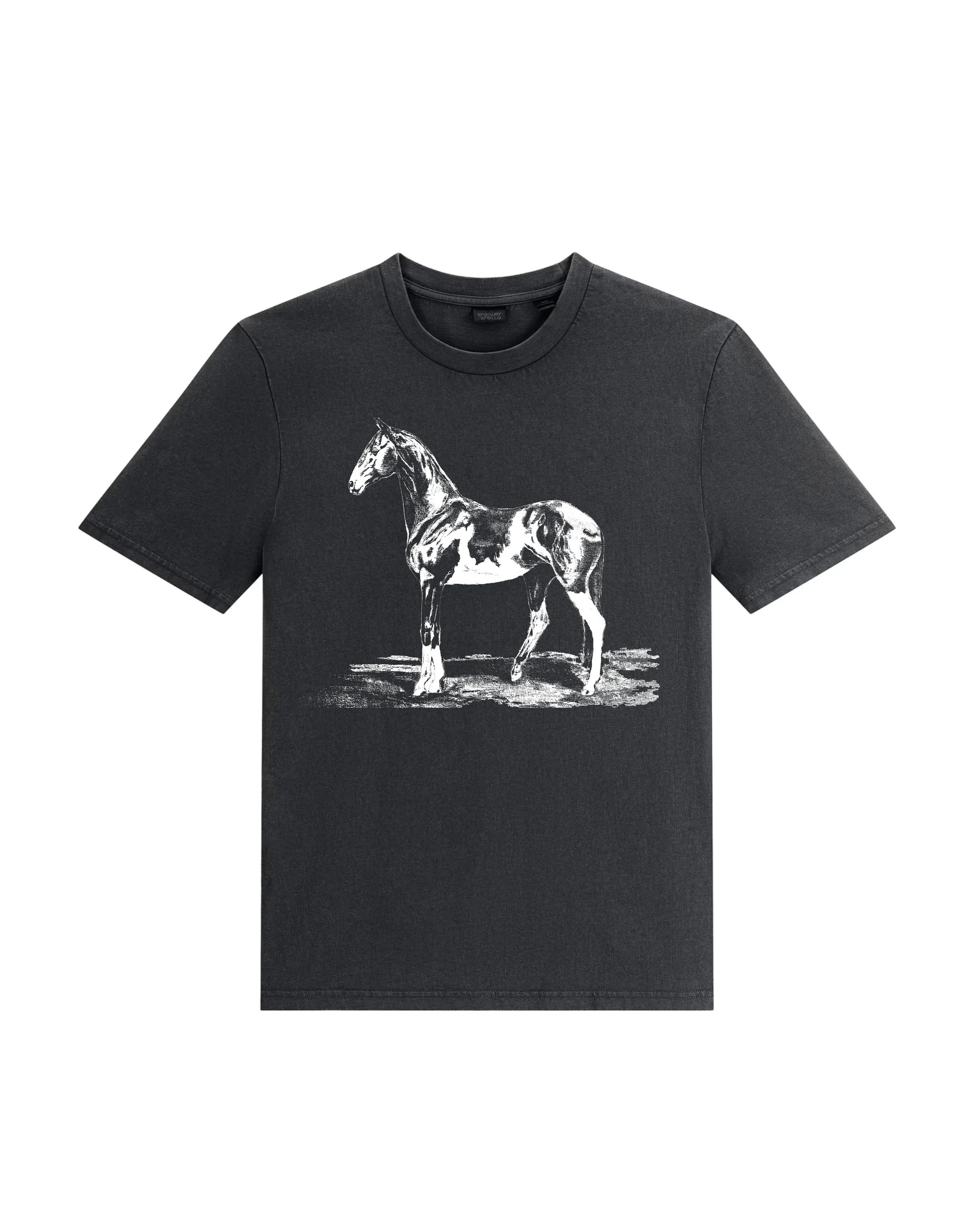 Akhal-Teke Faded Black Vintage T-Shirt