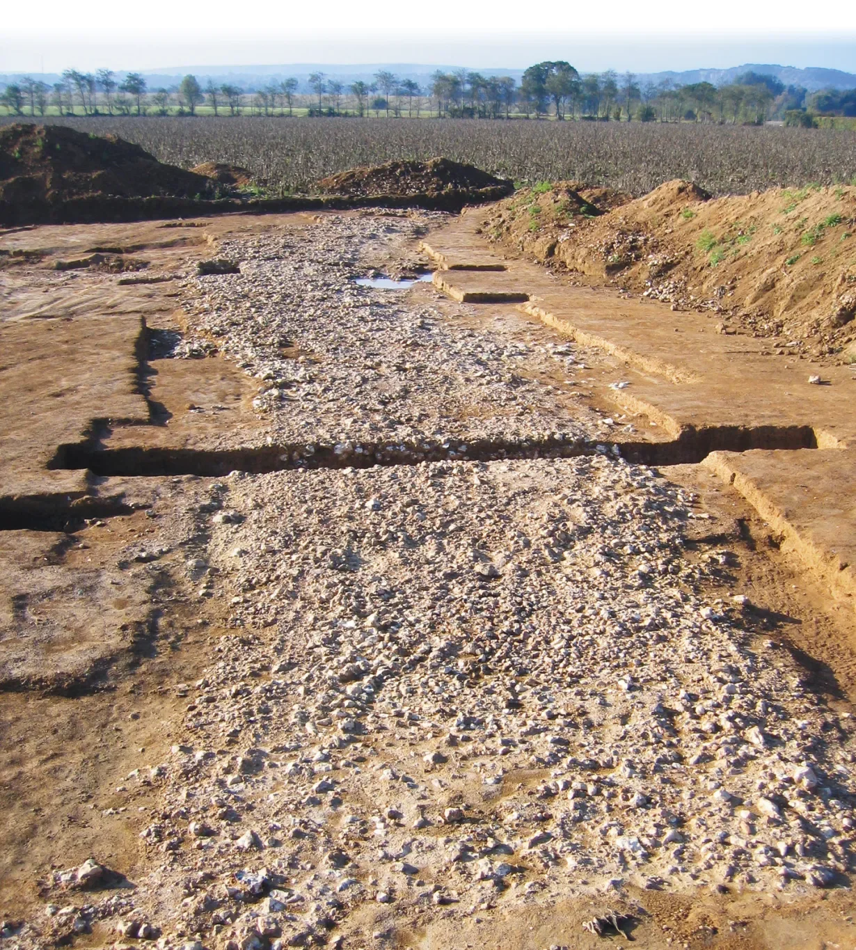 Section of a Roman road
