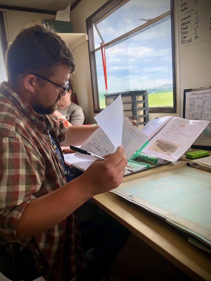 Supervisor Rich hard at work