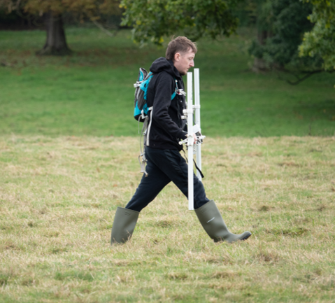 Geophysical survey training. 