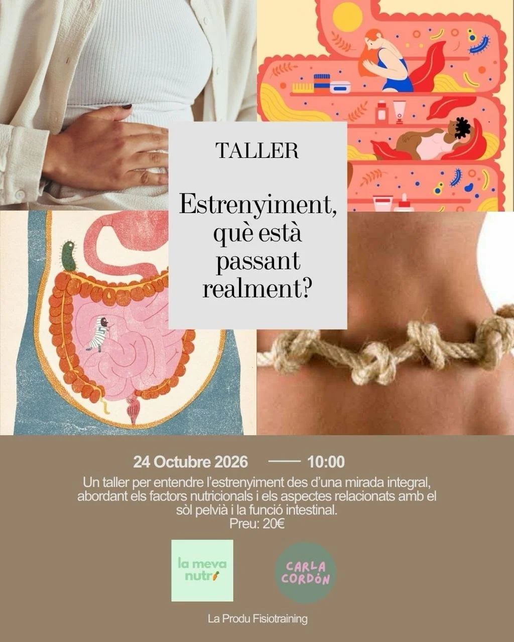 Restrenyiment: què pots fer per millorar-lo? Alimentació i sòl pelvià