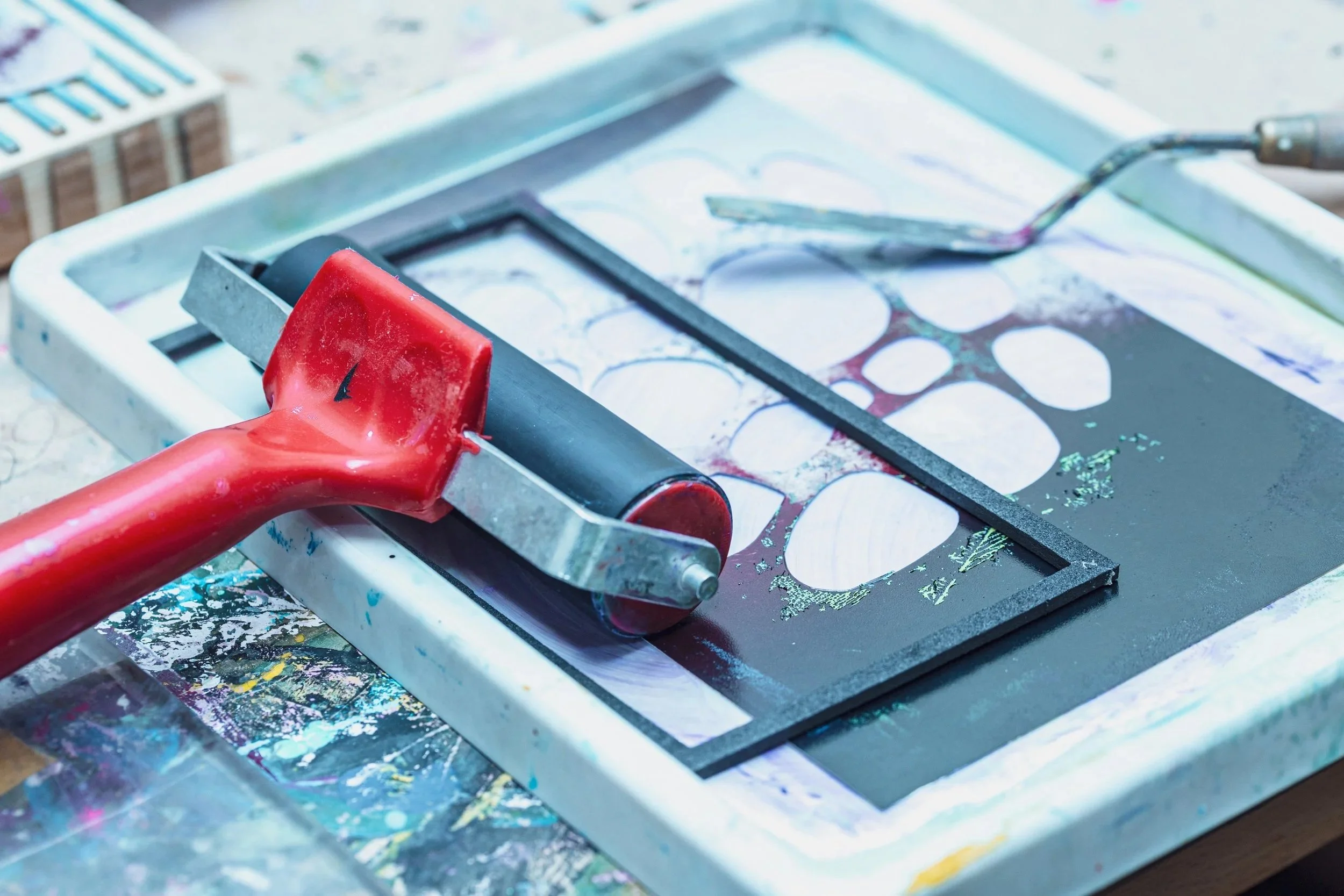 HALF TERM PRINTMAKING