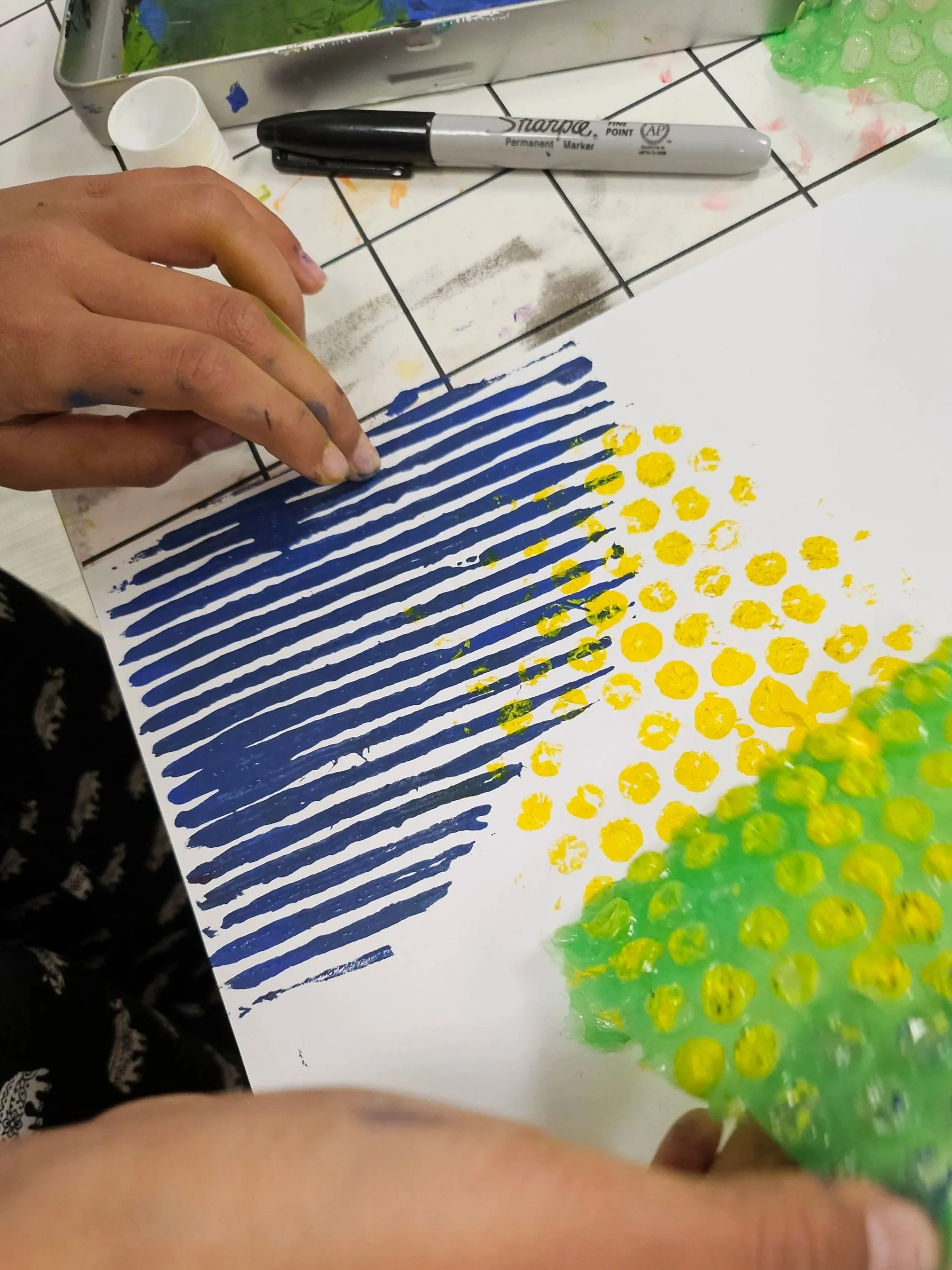 HALF TERM PRINTMAKING