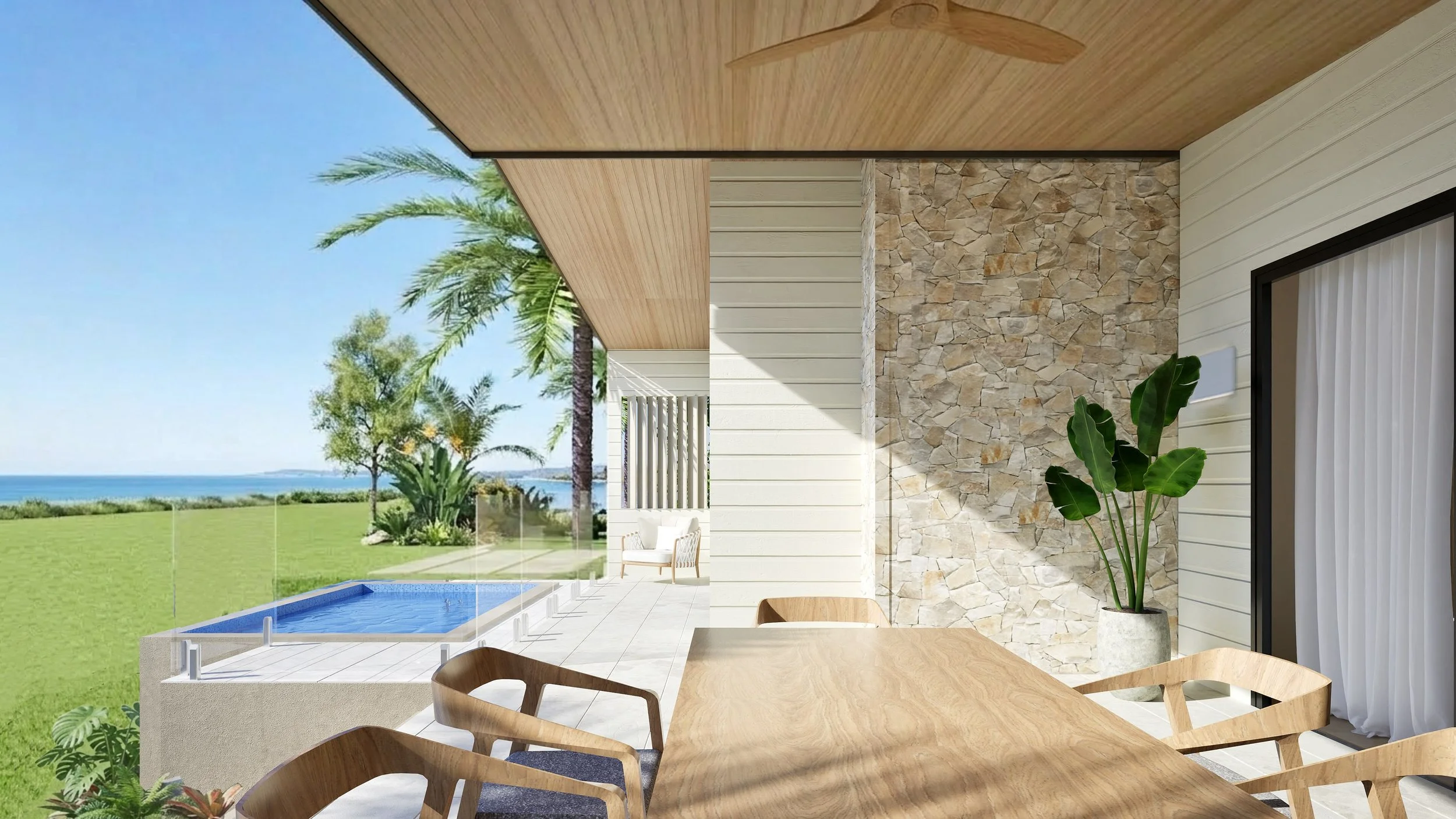 A House on the Water&rsquo;s Edge | Project Beachmere 

Where architectural form meets the calm of the coastline. A seamless connection between indoor living, outdoor entertaining and the waters beyond. Some might refer to it as&hellip;. Paradise. 

