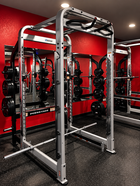 Strength training racks