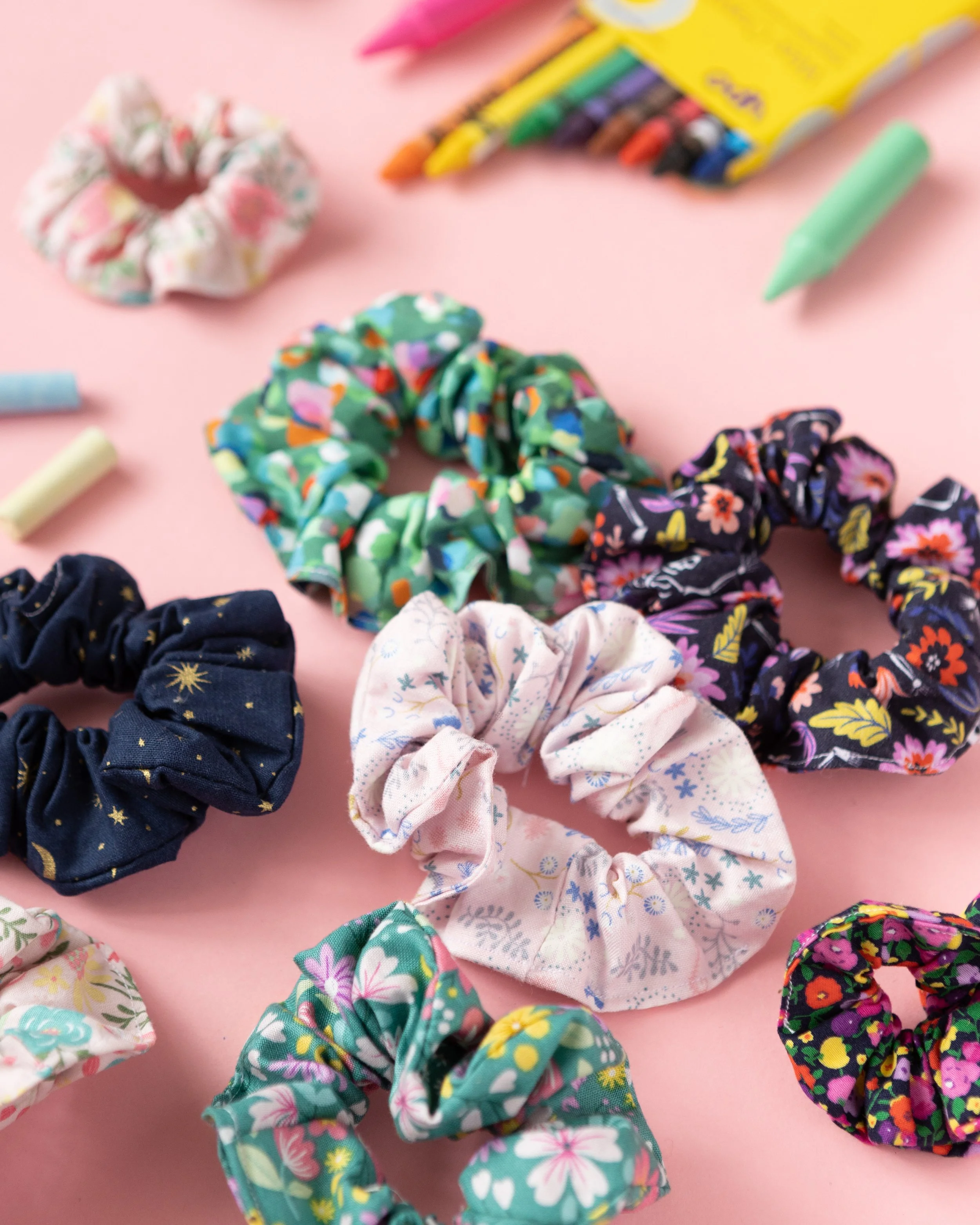 Handmade Mini Scrunchies