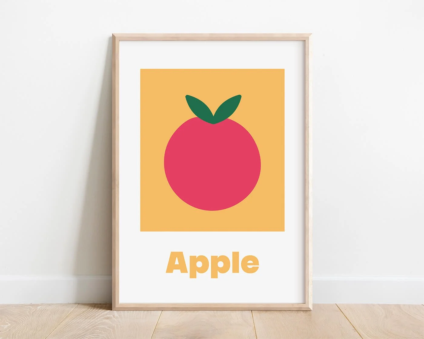 Apple Learning Print