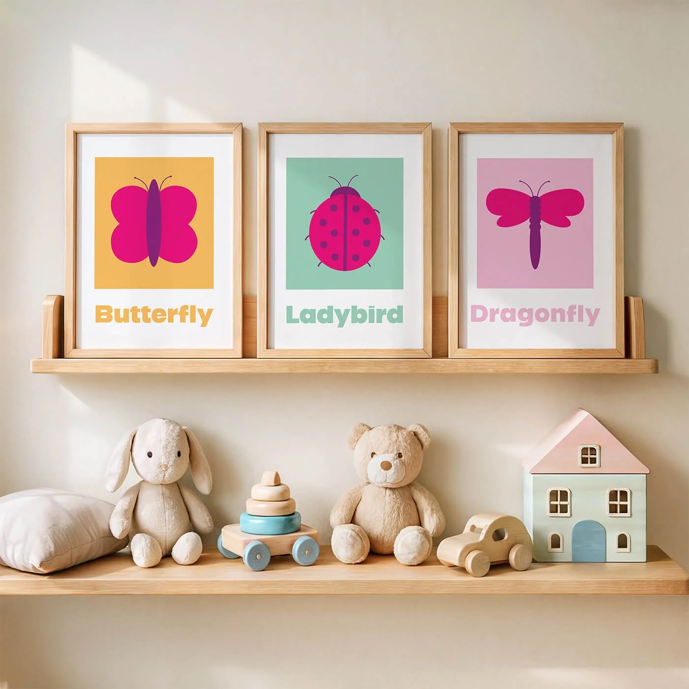 Insect Print Set for Kids